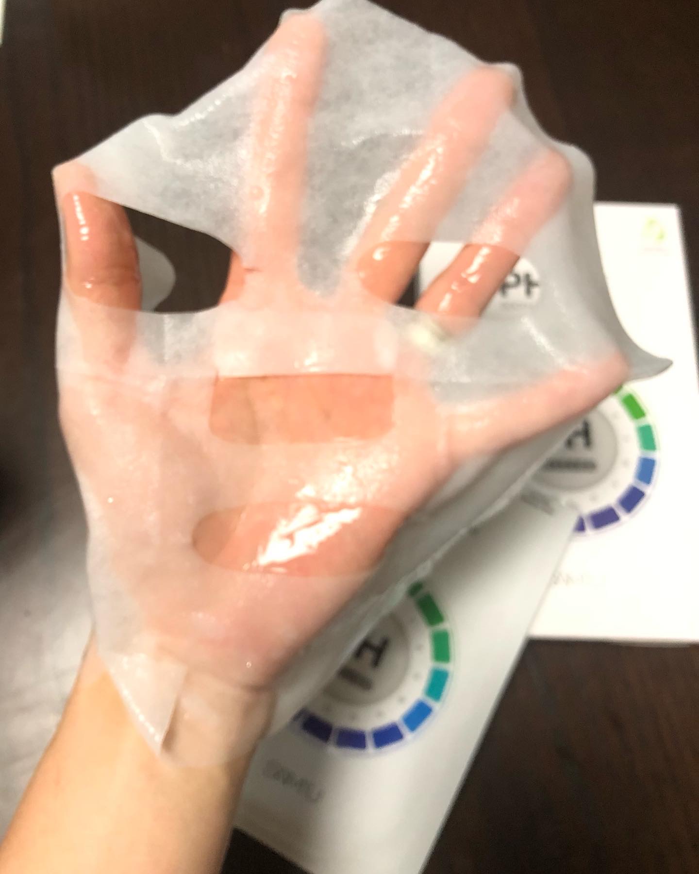 PHセンシティブマスクスージング＆モイスト/SAM'U/シートマスク・パックを使ったクチコミ（3枚目）