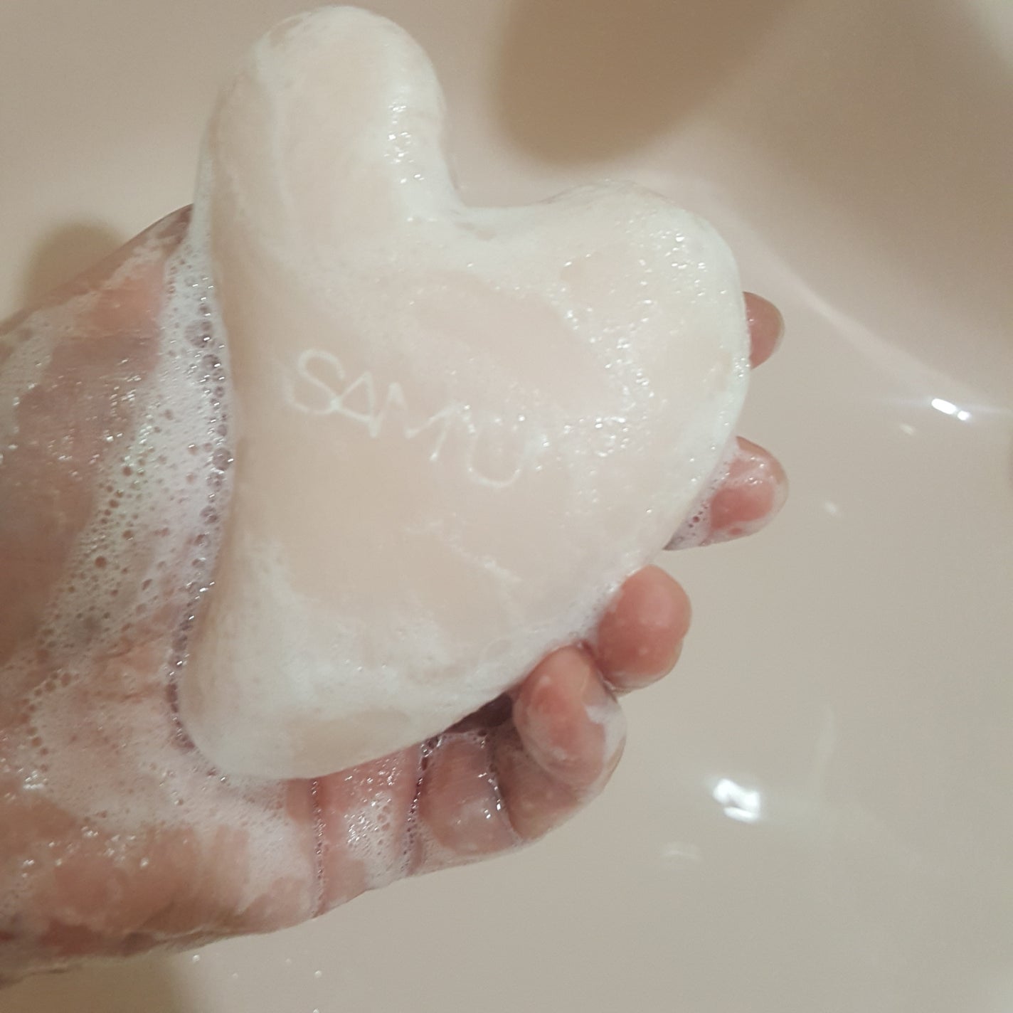 PHセンシティブクレンジングカッサバー/SAM'U/その他洗顔料を使ったクチコミ(5枚目)