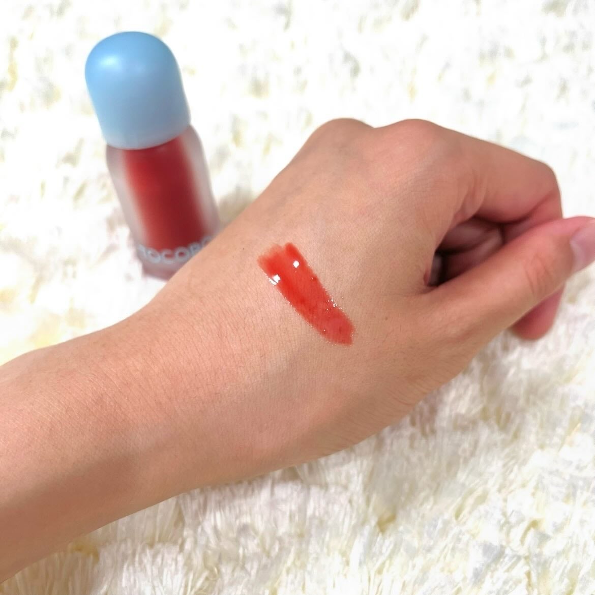 ジューシーベリープランピングリップオイル/TOCOBO/リップグロスを使ったクチコミ(5枚目)