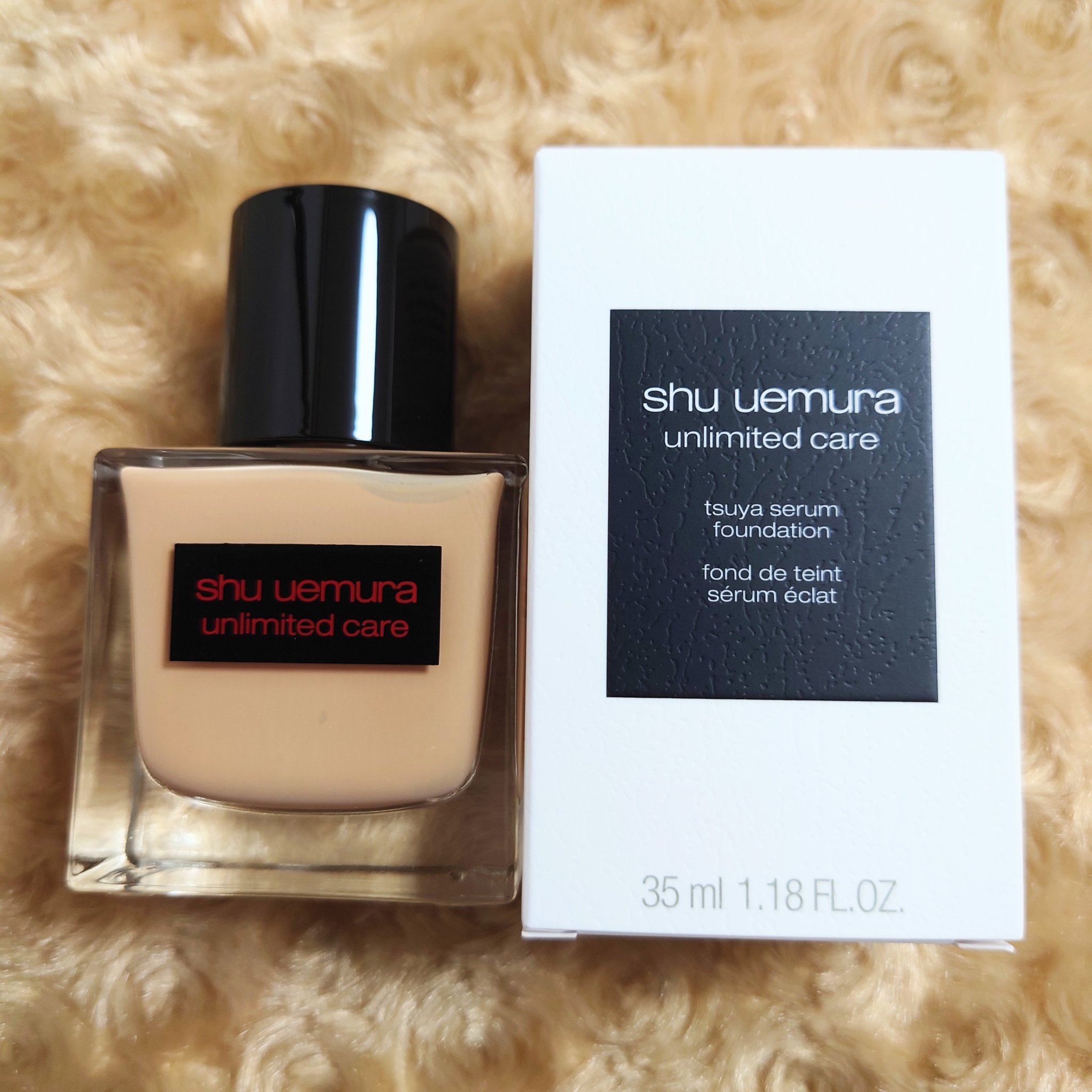 アンリミテッド ケア ツヤ セラム ファンデーション/shu uemura/リキッドファンデーションを使ったクチコミ（2枚目）