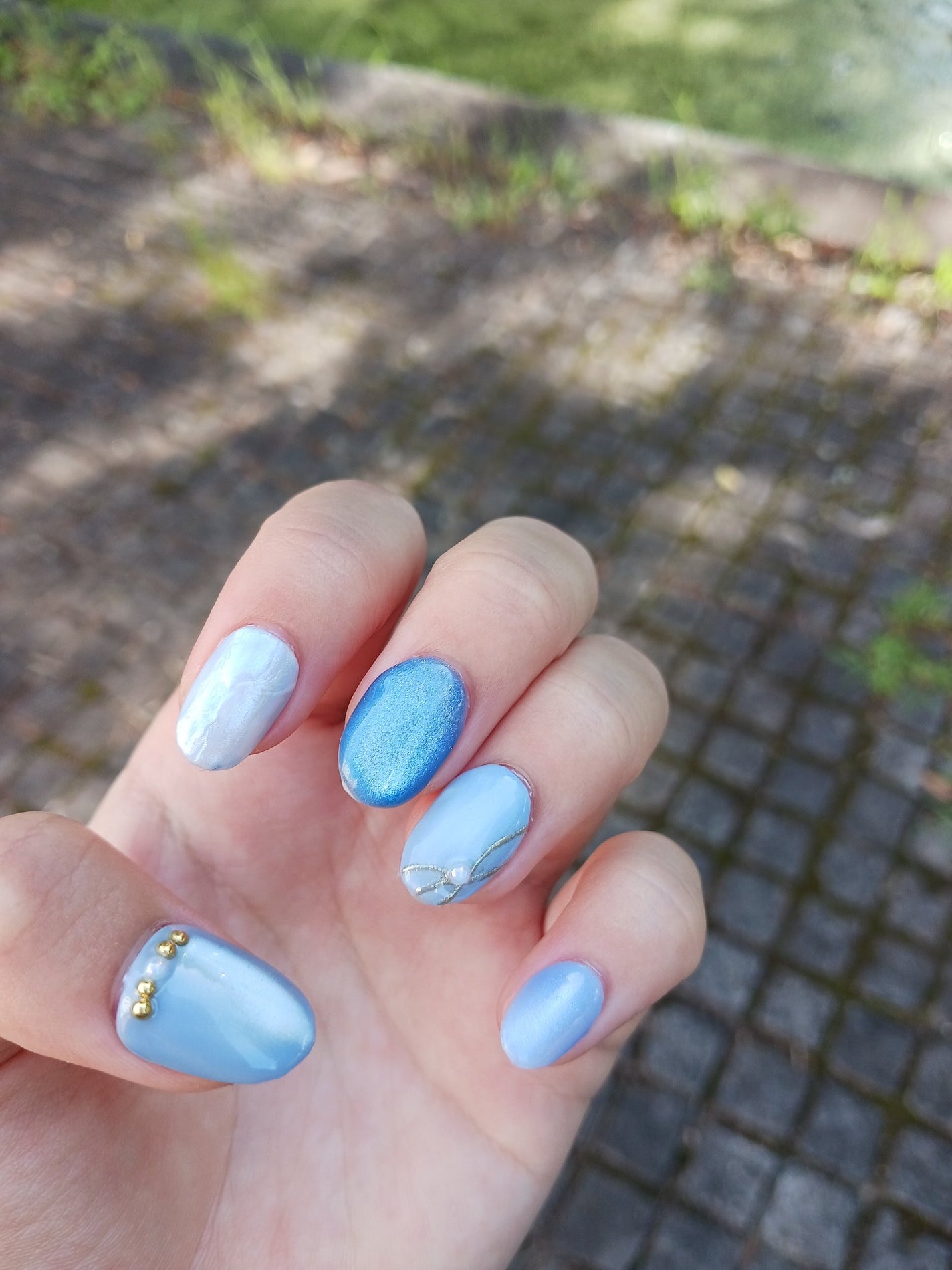 rikonikopooh フォロバ on LIPS 「💧🌧プレゼント用なので自爪にフィットしていませんが悪しからず、..」(2枚目)