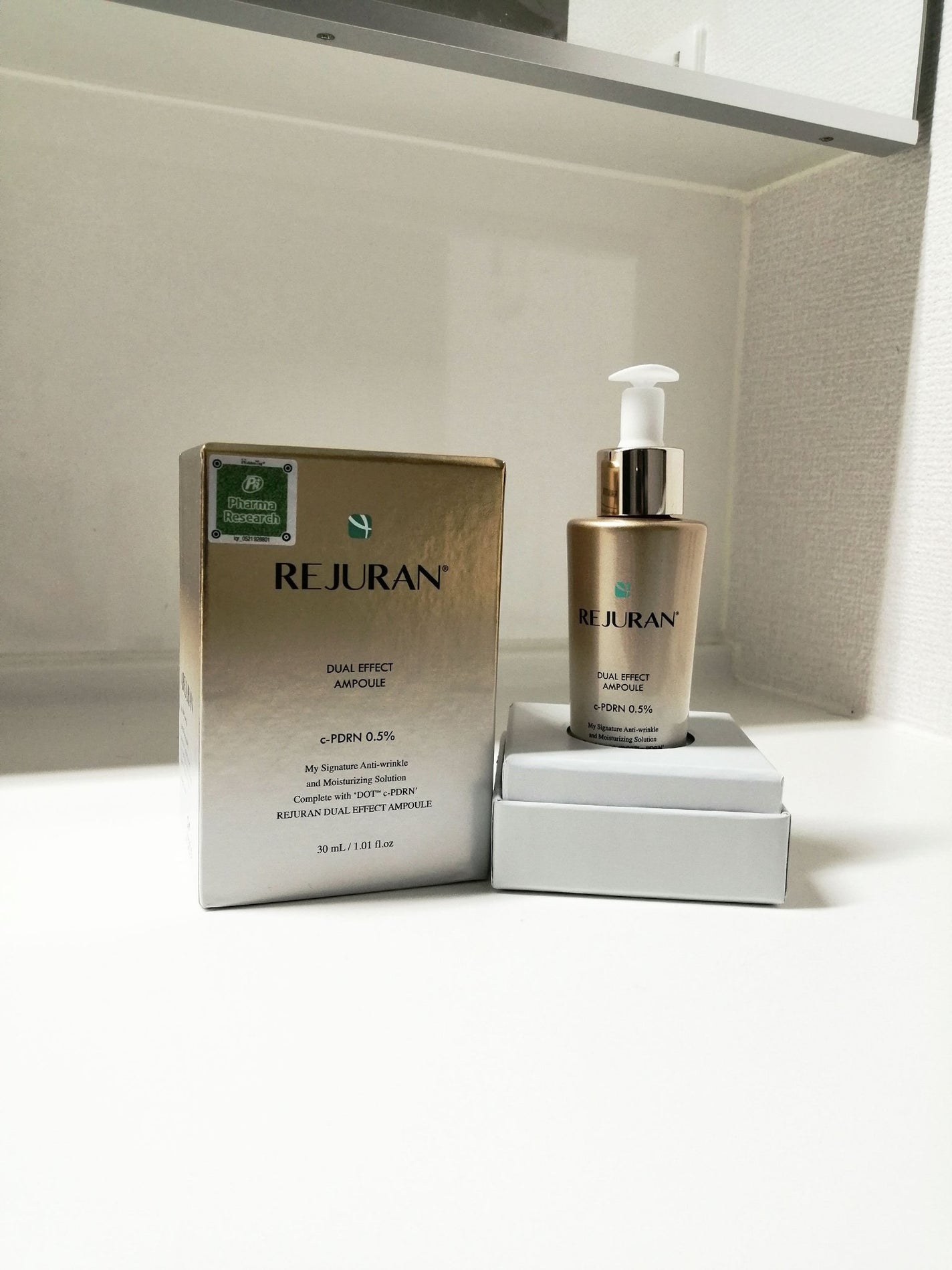 REJURAN デュアルエフェクトアンプル 30ml/REJURAN COSMETICS/美容液を使ったクチコミ(1枚目)