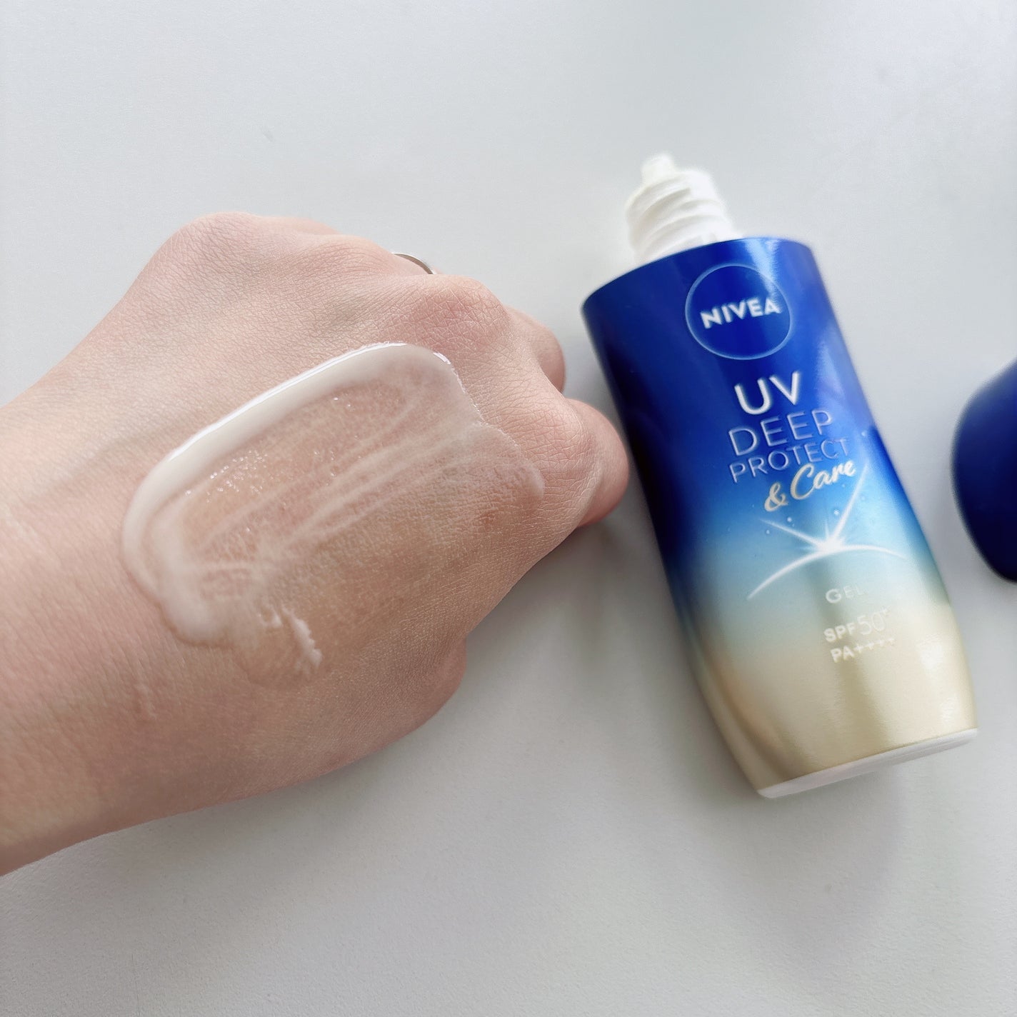 ニベアUV ディープ プロテクト&ケア ジェル/ニベア/日焼け止めジェルを使ったクチコミ(3枚目)