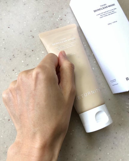ユルムスキンクリーンパック/RETURNITY/洗い流すパック・マスクを使ったクチコミ(4枚目)