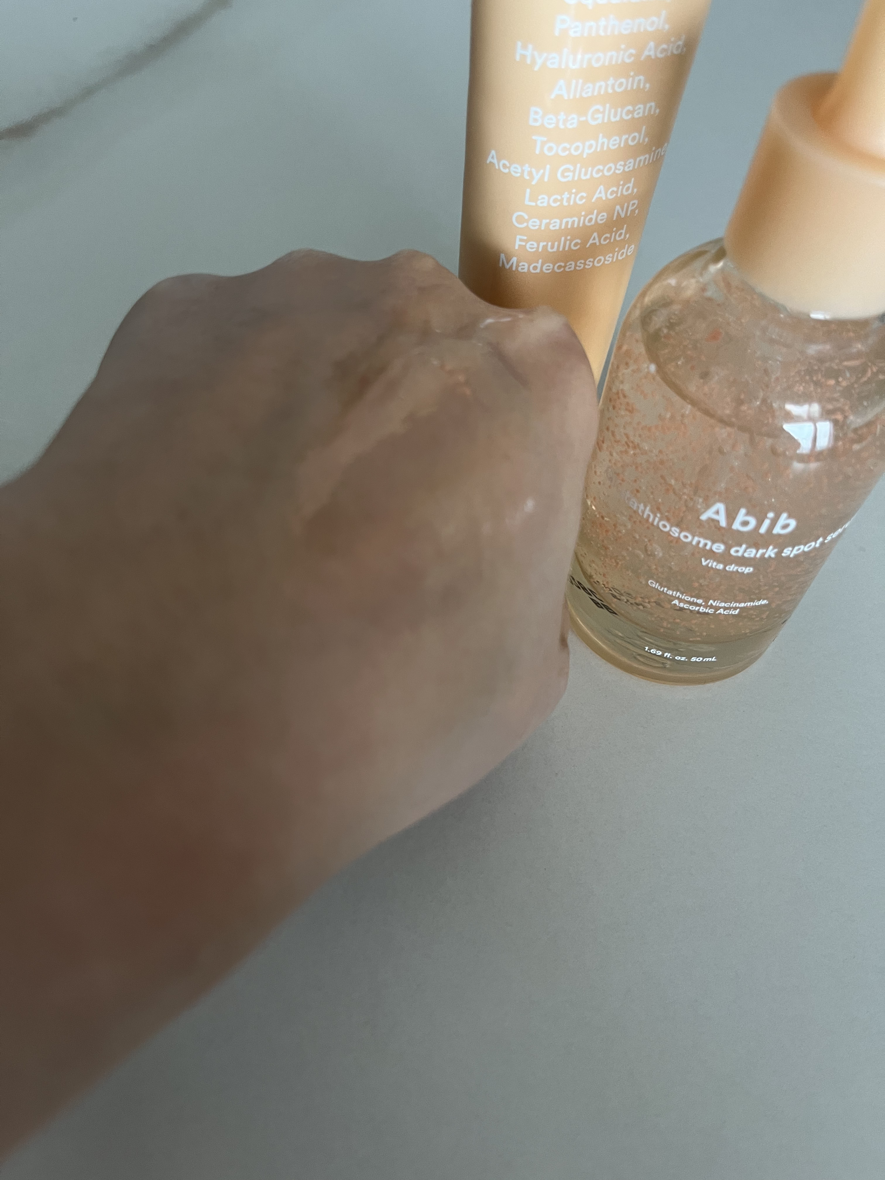 アビブ　グルタチオンソームダークスポットセラムビタドロップ/Abib /美容液を使ったクチコミ（3枚目）