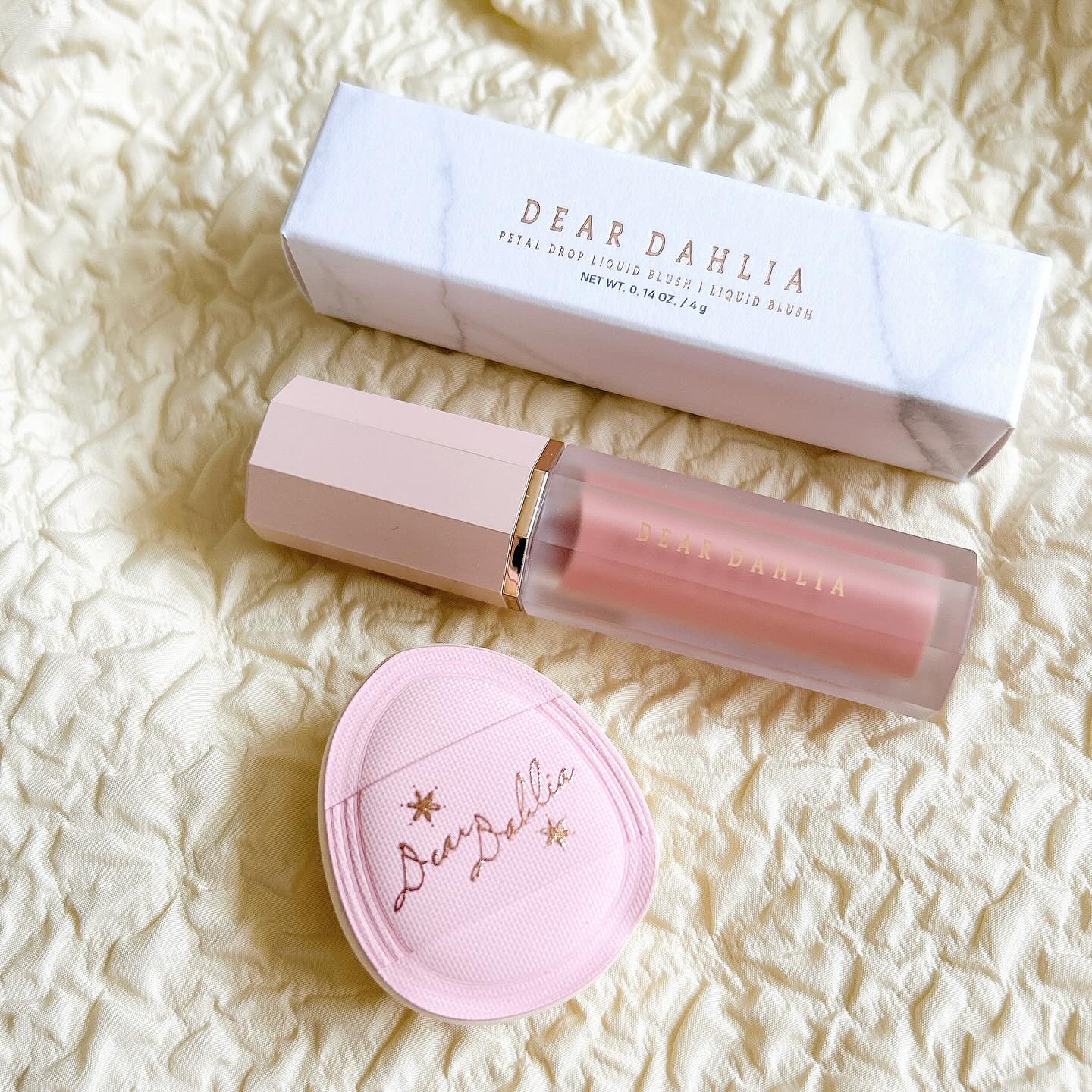 ペタルドロップリキッドブラッシャー/DEAR DAHLIA/リキッドチークを使ったクチコミ（2枚目）