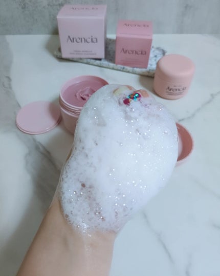 アレンシアフレッシュもちソープ「ロイヤルローズヒップ」/アレンシア/その他洗顔料を使ったクチコミ(6枚目)