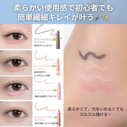 ラストオート ジェルアイライナー/BBIA/ジェルアイライナーを使ったクチコミ(4枚目)