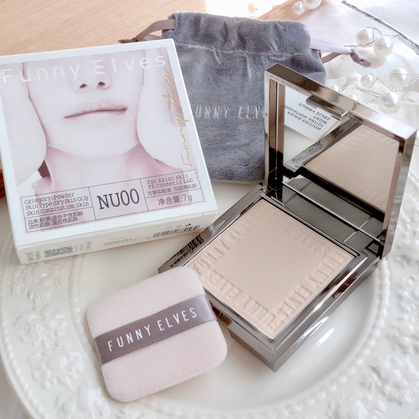 ソフトマットプレストパウダー/FUNNY ELVES方里/プレストパウダーを使ったクチコミ（1枚目）