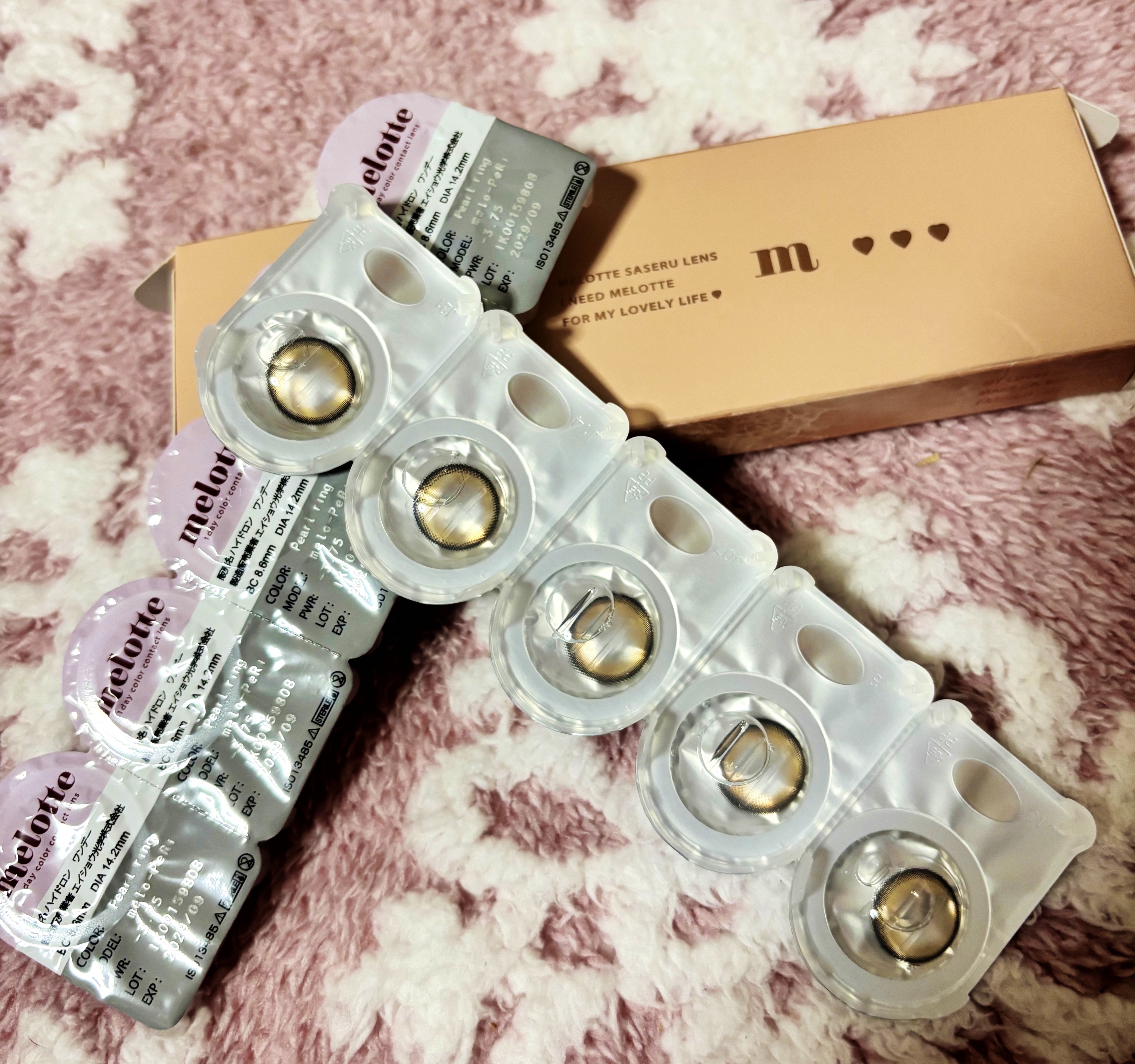 melotte 1day/melotte/ワンデー（１DAY）カラコンを使ったクチコミ（3枚目）