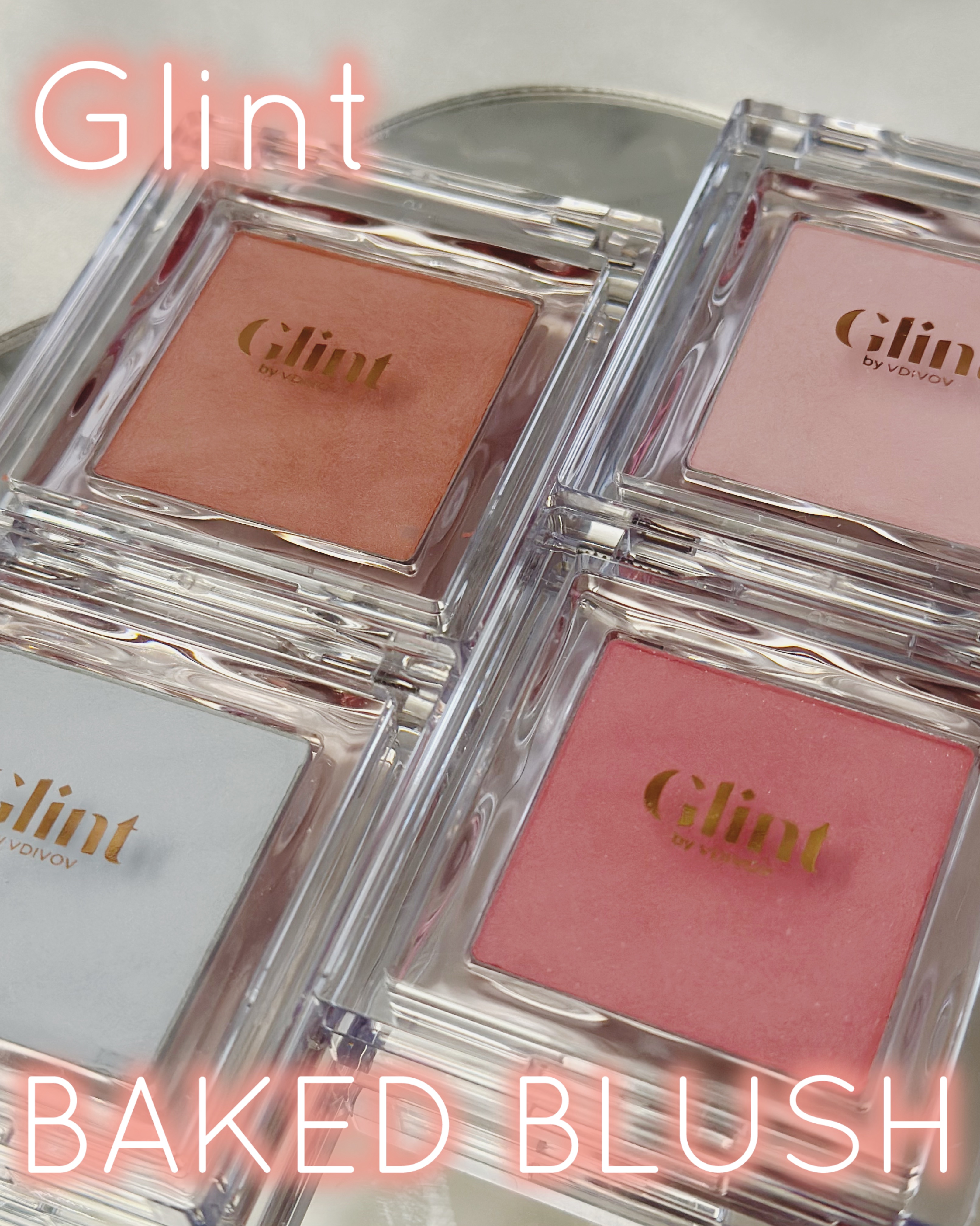 ベイクドブラッシュ/Glint/パウダーチークを使ったクチコミ（1枚目）