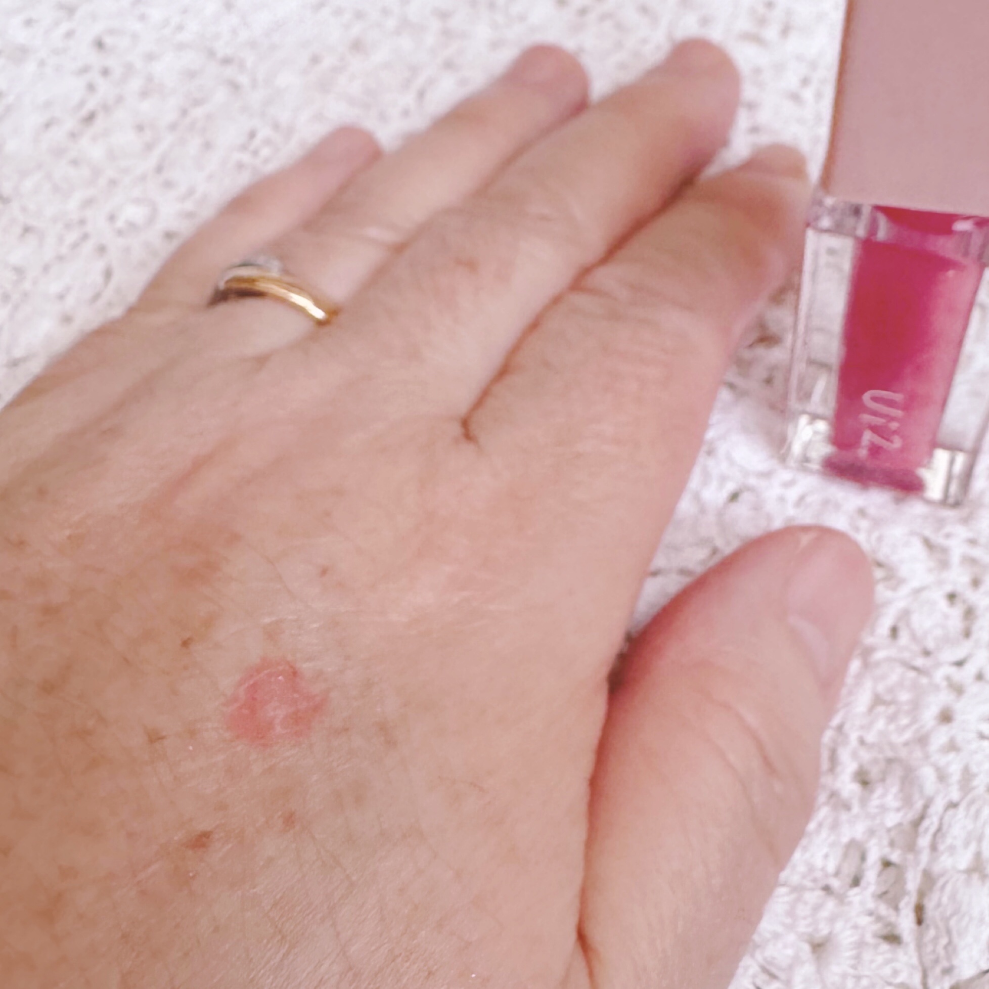 ニードルプランパー 電撃チェリー/Ui2./リッププランパーを使ったクチコミ（3枚目）