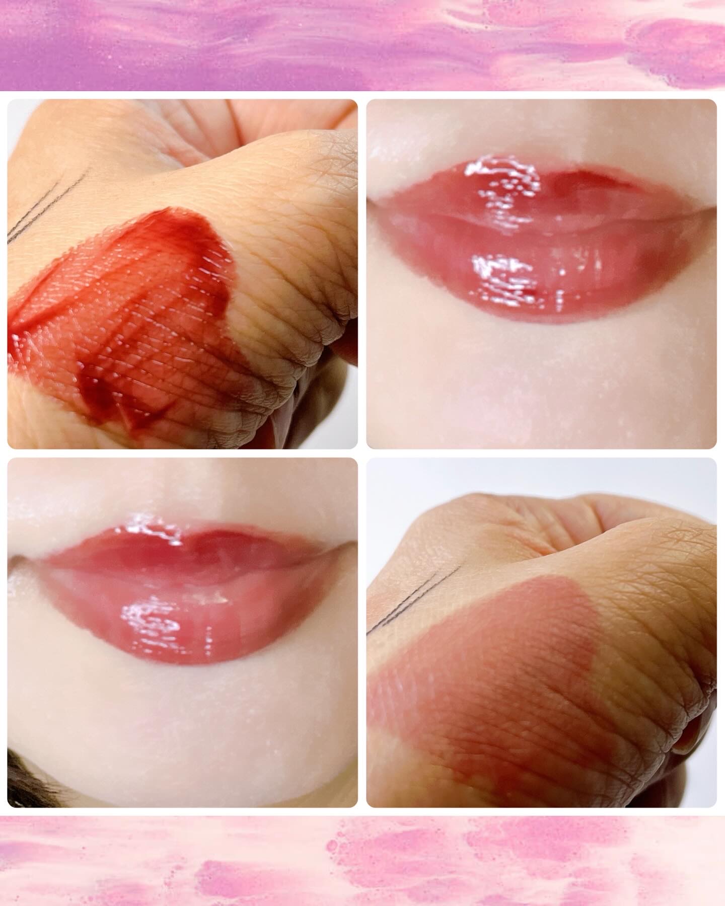 グロウロックゼリーティント 109 ヘビー/Coralhaze/リップティントを使ったクチコミ（3枚目）