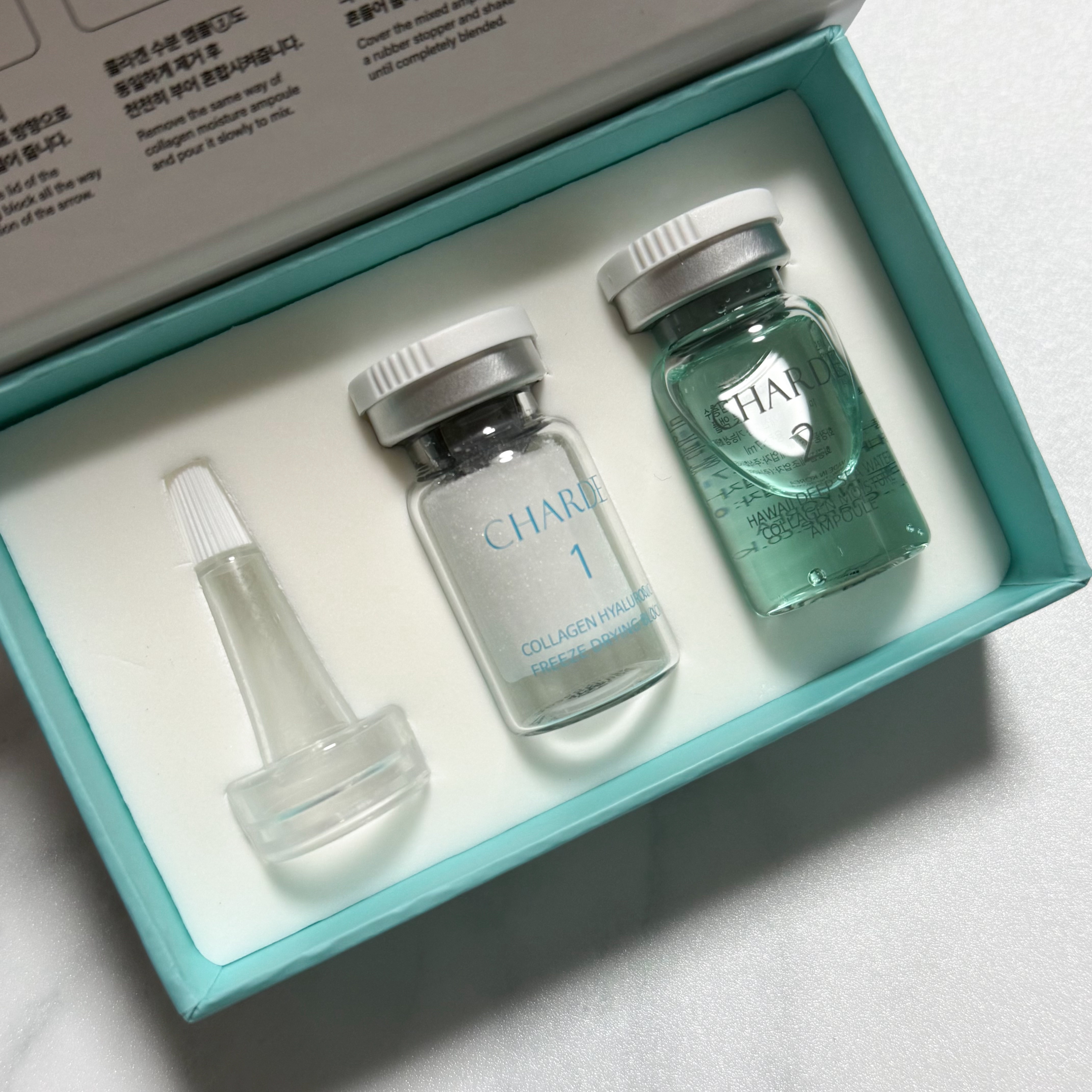 クラウドアンプル 1week キット/CHARDE/美容液を使ったクチコミ（1枚目）