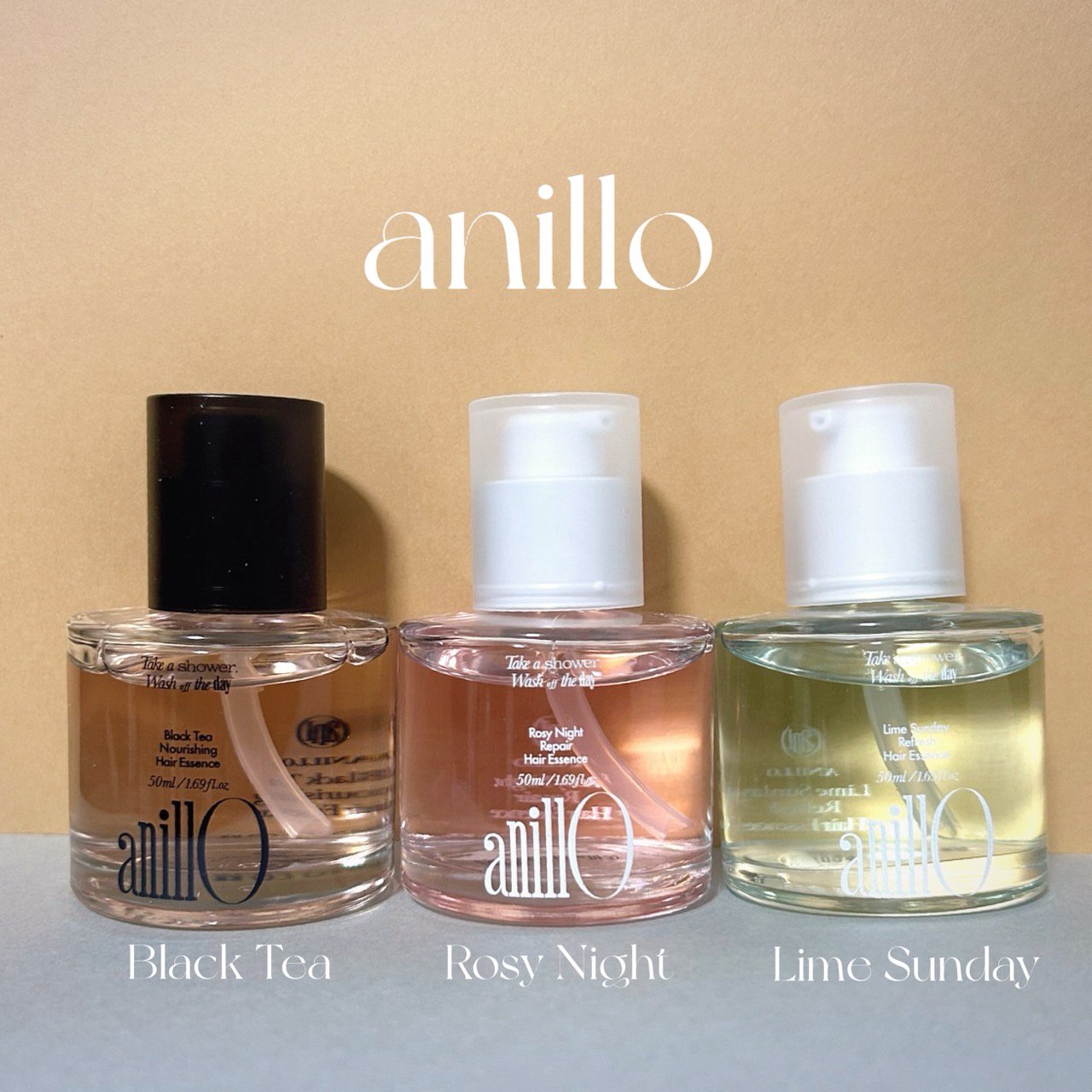 ロージーナイトヘアエッセンス/ANILLO/ヘアオイルを使ったクチコミ（1枚目）