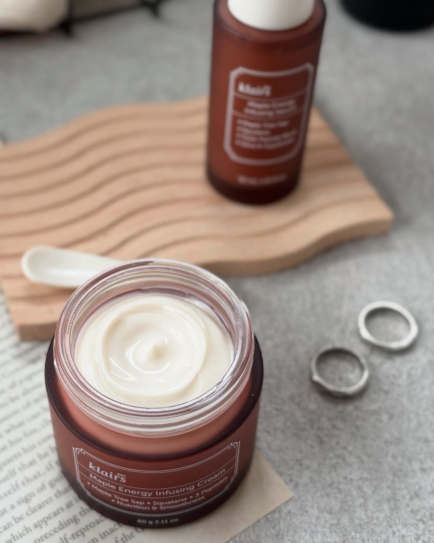 メープルエナジーインフュージングセラム/Klairs/美容液を使ったクチコミ(4枚目)