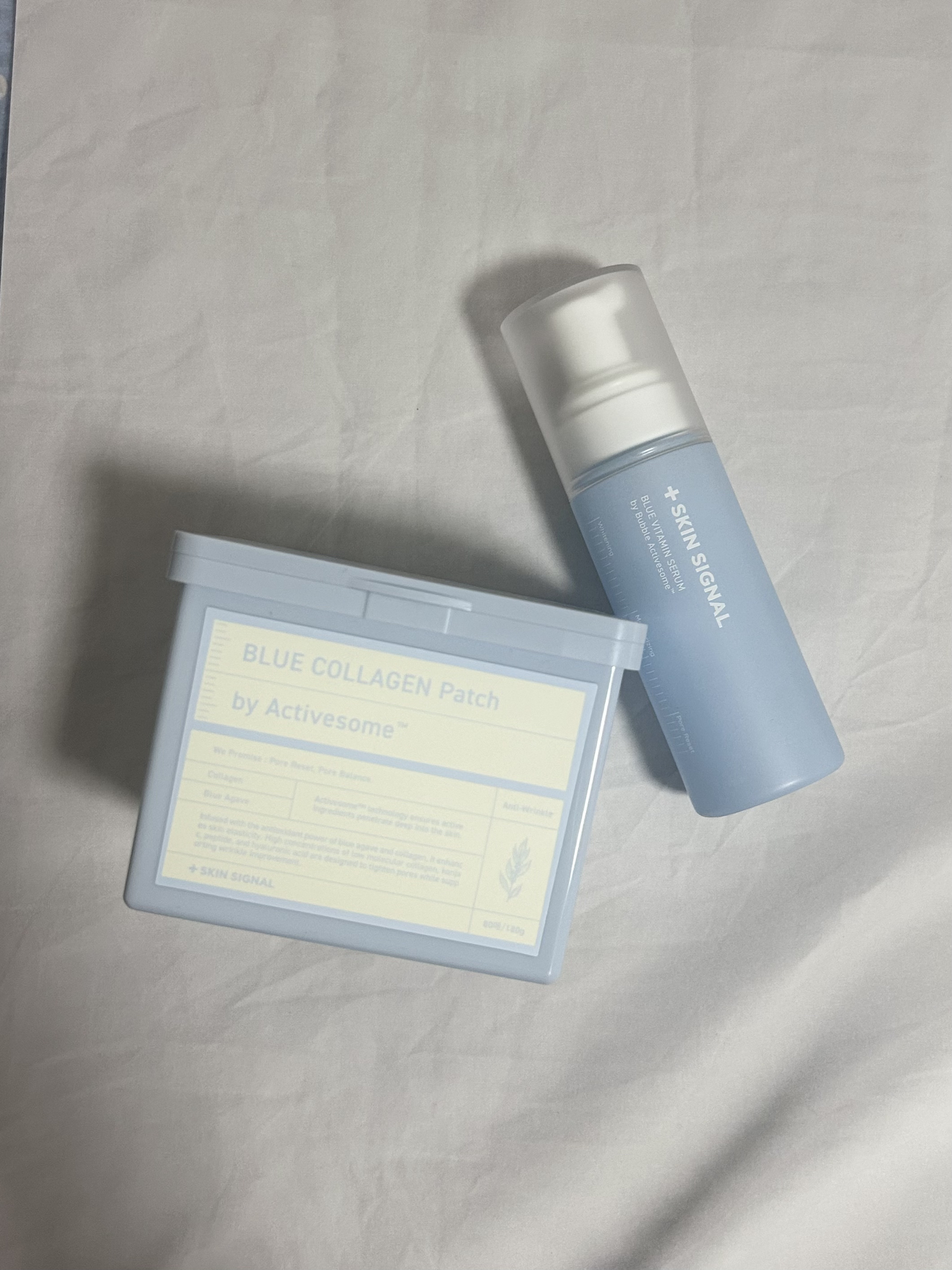 ブルービタミン バブルセラム エッセンス/SKIN SIGNAL/美容液を使ったクチコミ（1枚目）