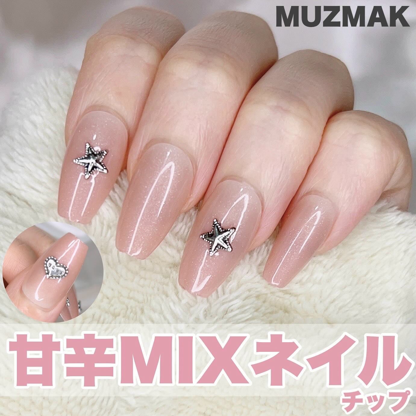 TPUネイルチップ(shape:Coffin)/Muzmak/ネイルチップ・パーツを使ったクチコミ(1枚目)