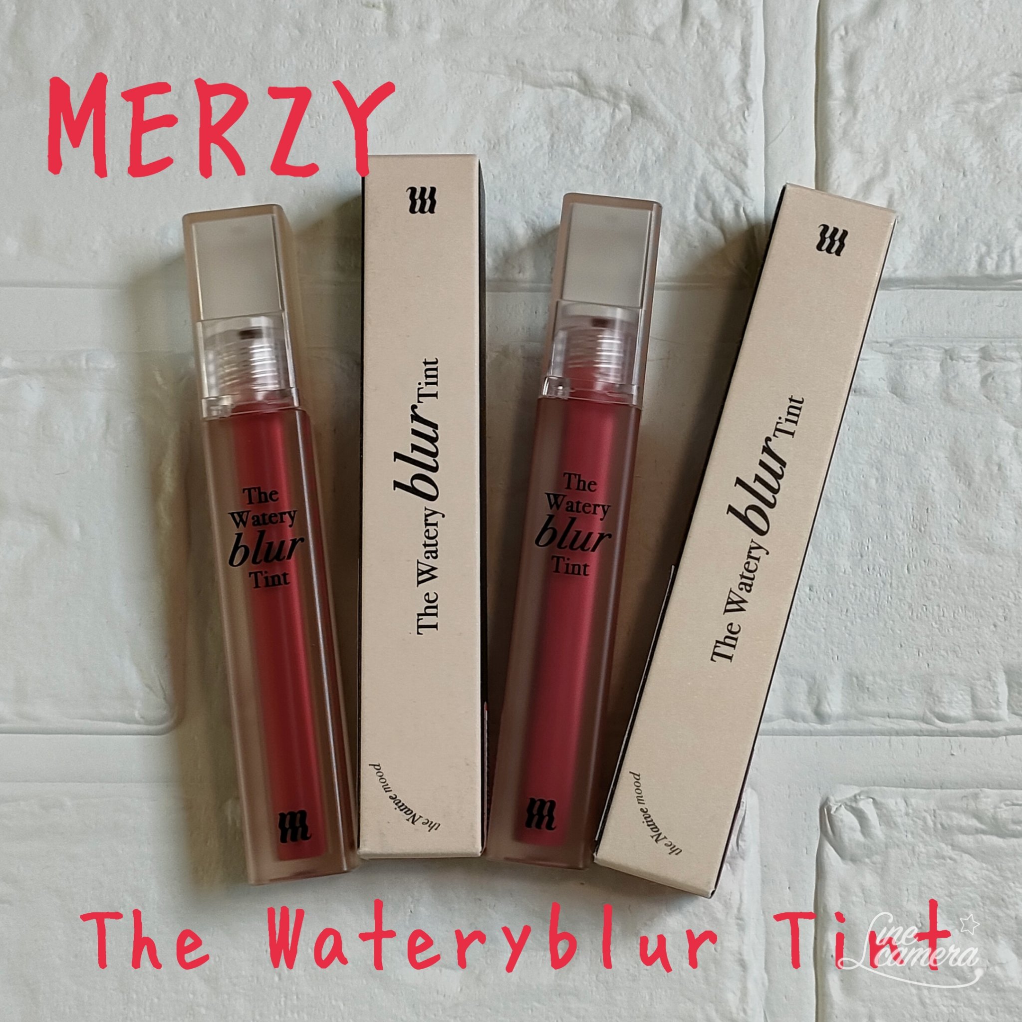 ザ ウォータリー ブラー ティント/MERZY/リップティントを使ったクチコミ（1枚目）