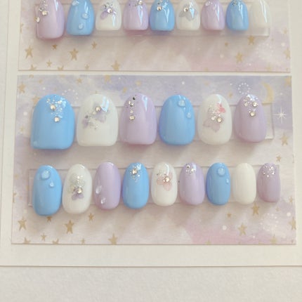 パル ノンワイプトップコート/キャンドゥ/ジェルネイルを使ったクチコミ(4枚目)