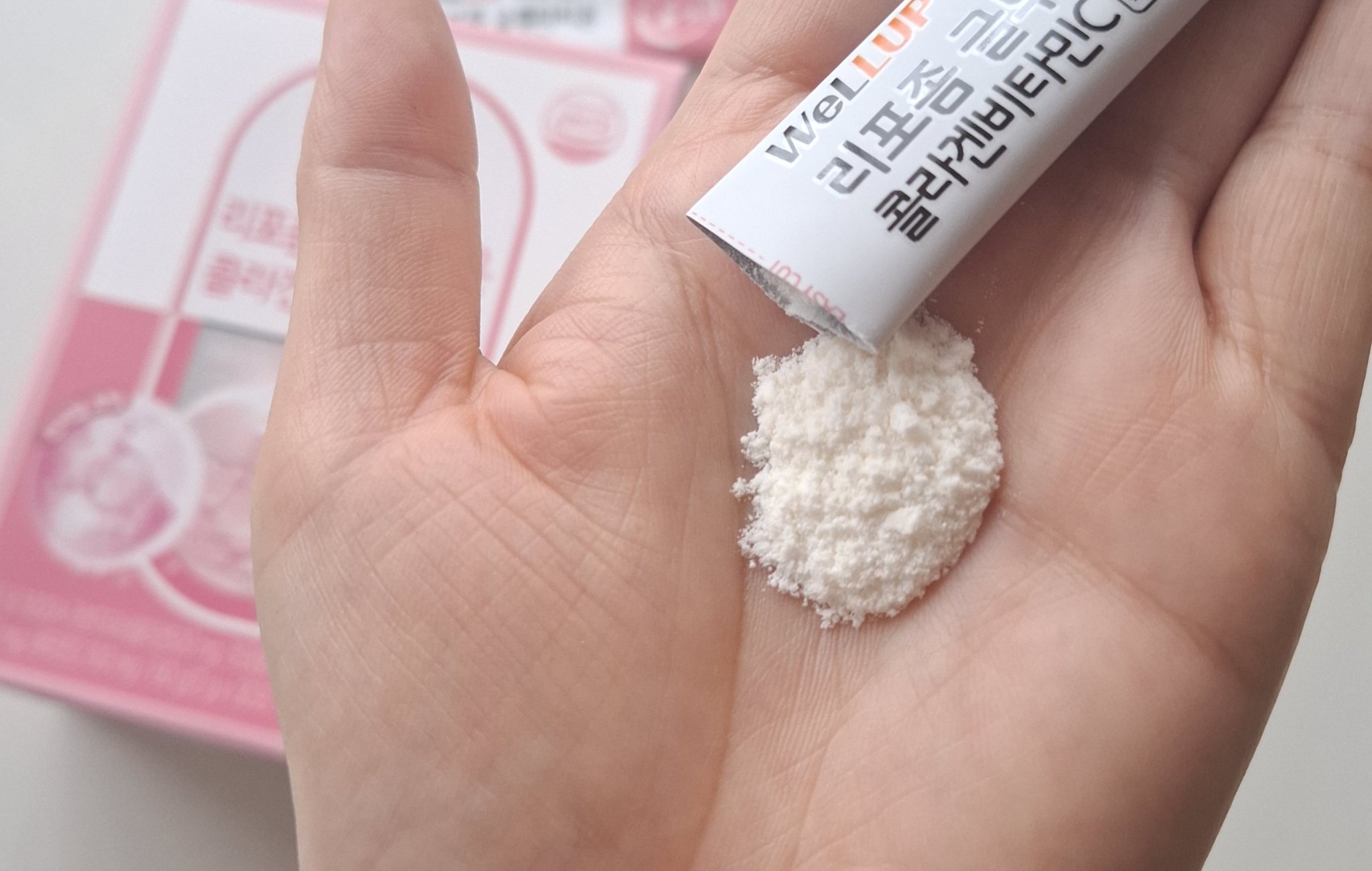 Well Up リポソームグルタチオンコラーゲンビタミンC/RAWEL/美容サプリメントを使ったクチコミ（3枚目）