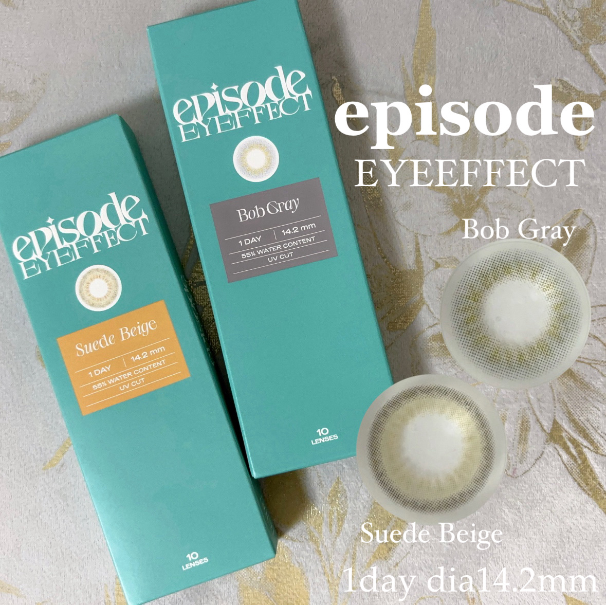 エピソード アイフェクト 1day/pia/ワンデー（１DAY）カラコンを使ったクチコミ（1枚目）