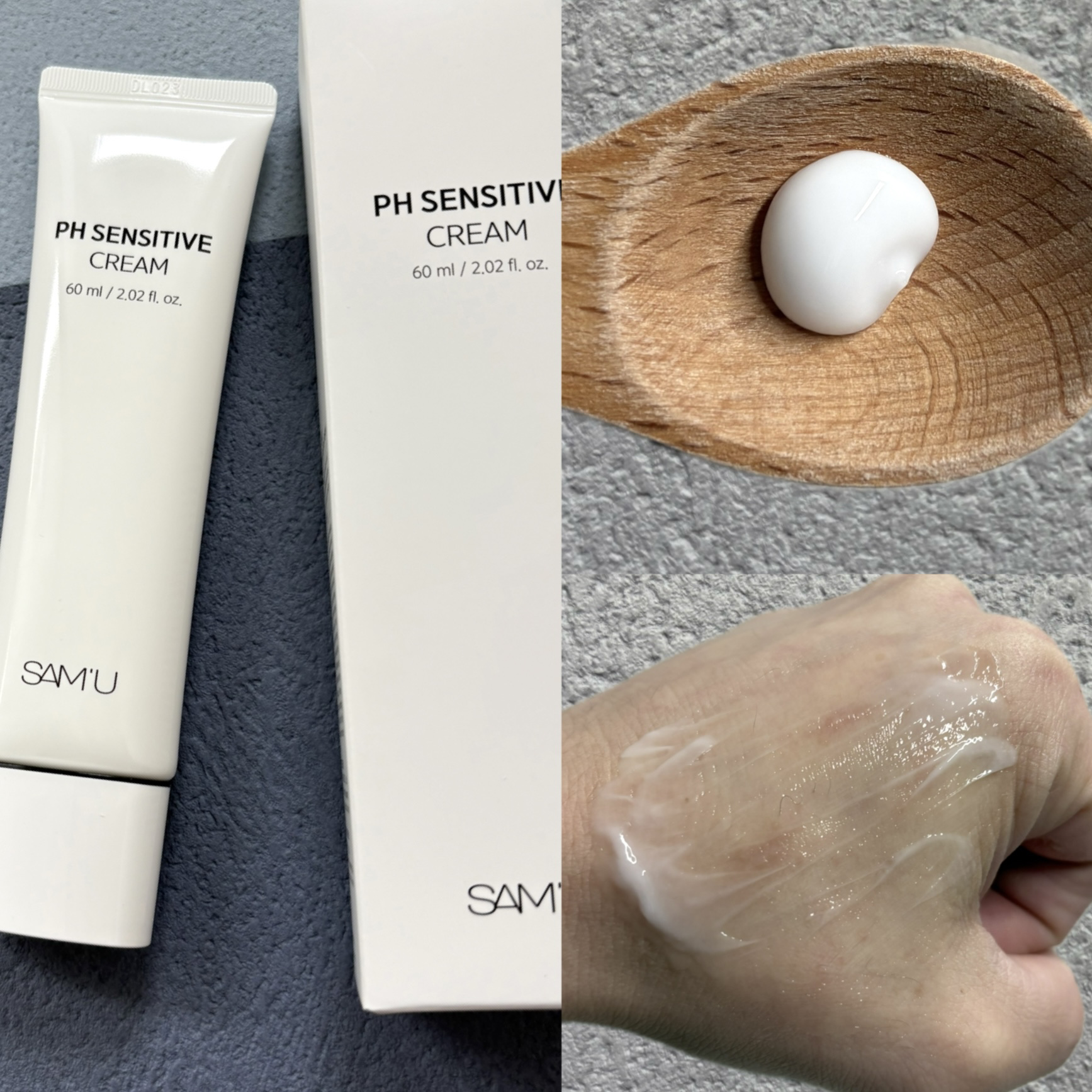 PHセンシティブクリームチューブ 60ml/SAM'U/フェイスクリームを使ったクチコミ（3枚目）