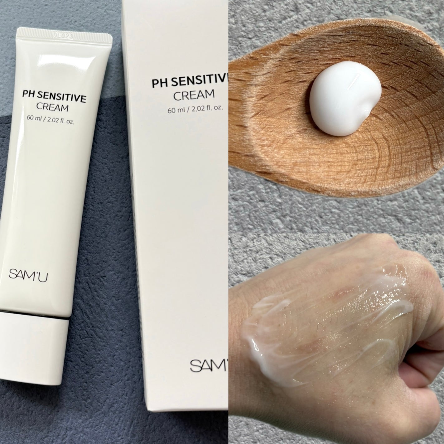 PHセンシティブクリームチューブ 60ml/SAM'U/フェイスクリームを使ったクチコミ(3枚目)