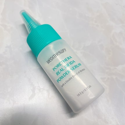 ポアセラリアルビフィダパウダーセラム/MEDITHERAPY/美容液を使ったクチコミ(2枚目)