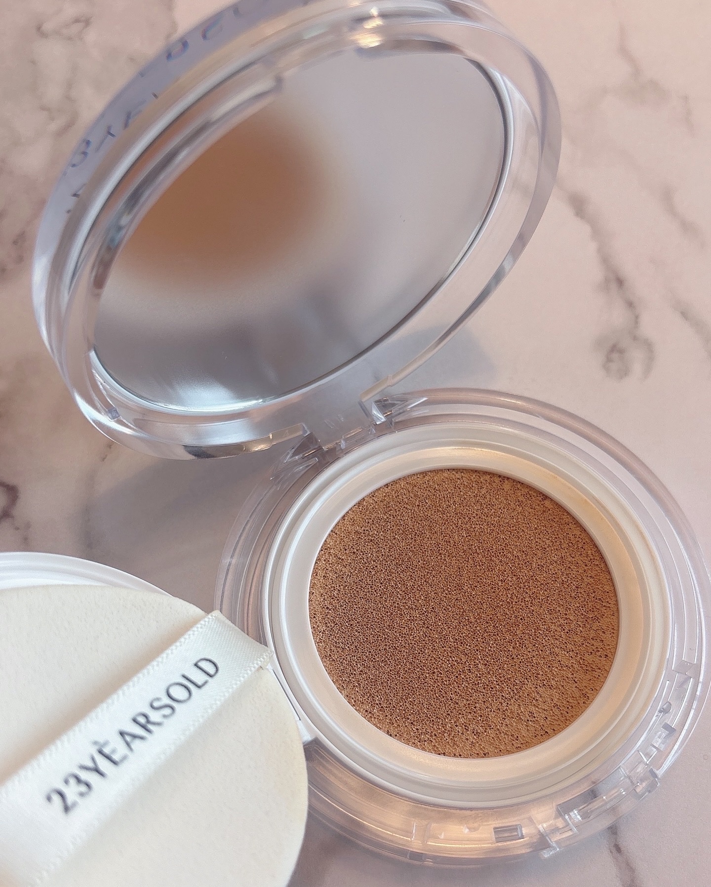 ハートリーフシーンカバークッション/23years old/クッションファンデーションを使ったクチコミ（2枚目）