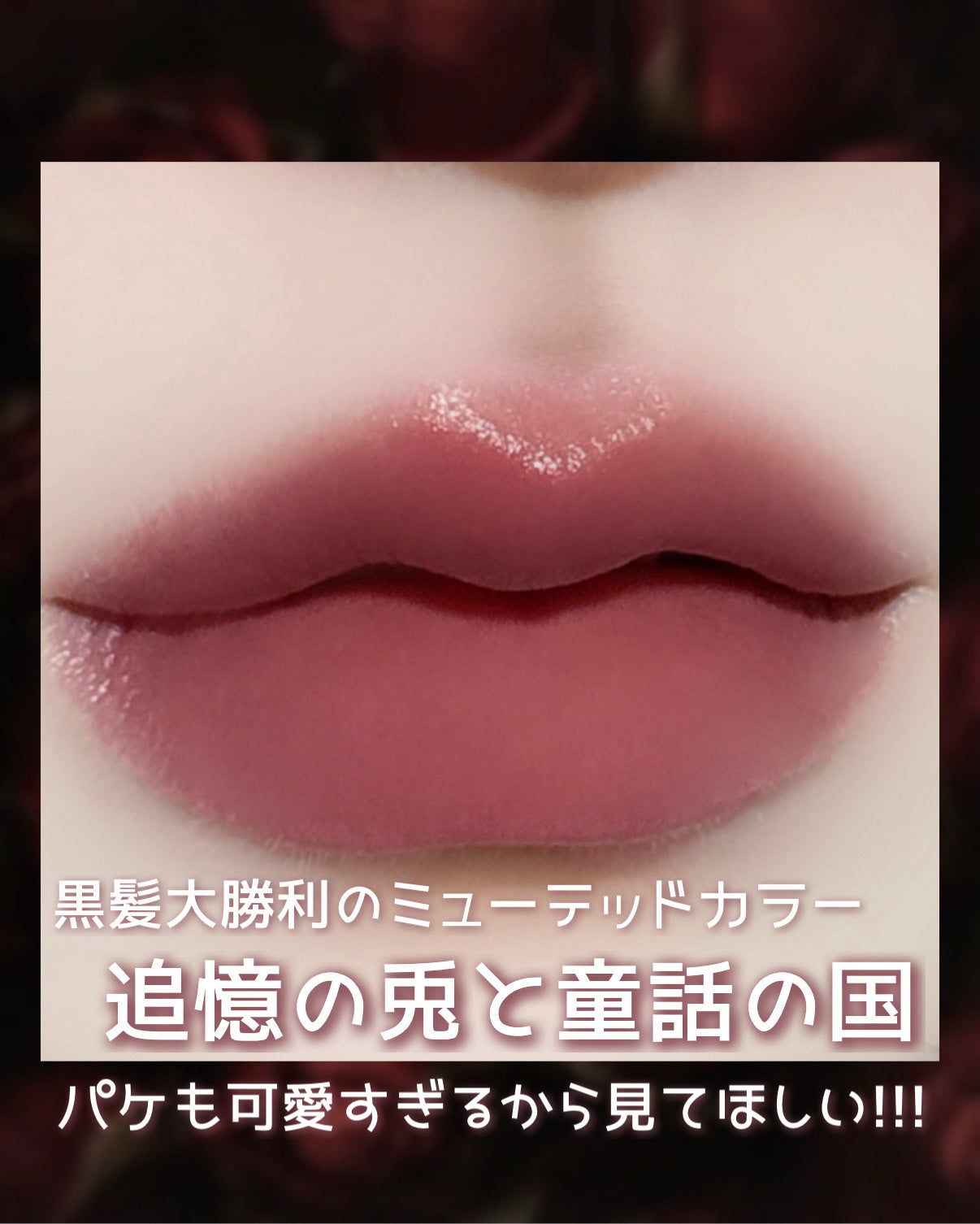 ブラーリングタイムトゥーキスアンドブラッシュ/Dinto/口紅を使ったクチコミ(4枚目)