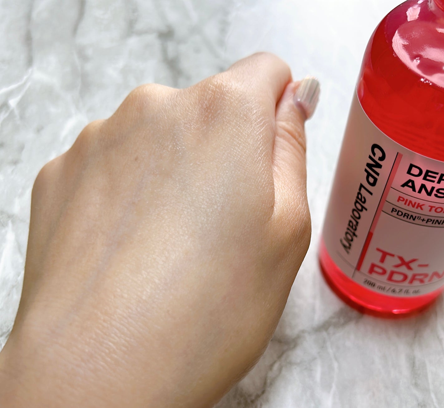 ダーマアンサーピンクトーニングトナー/CNP Laboratory/化粧水を使ったクチコミ(6枚目)