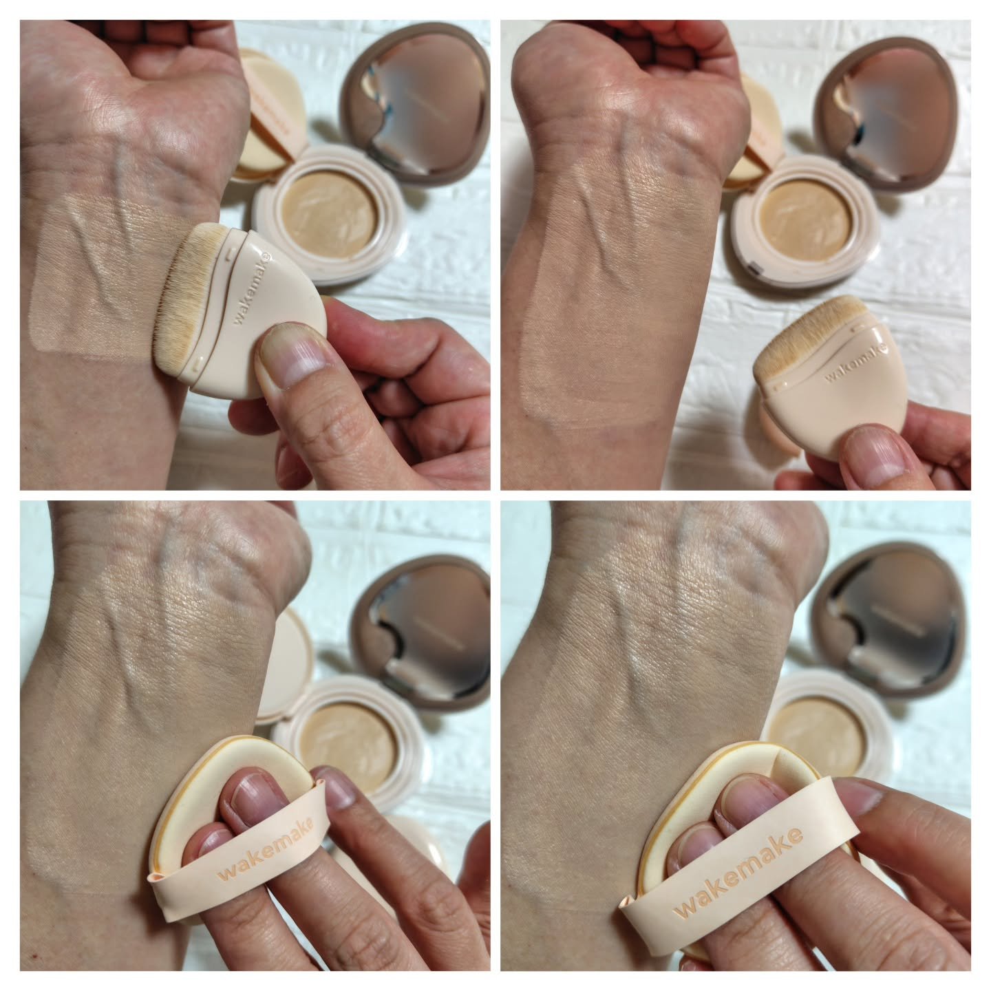ウォーターグロウコーティングバーム/wakemake/クリーム・エマルジョンファンデーションを使ったクチコミ（3枚目）