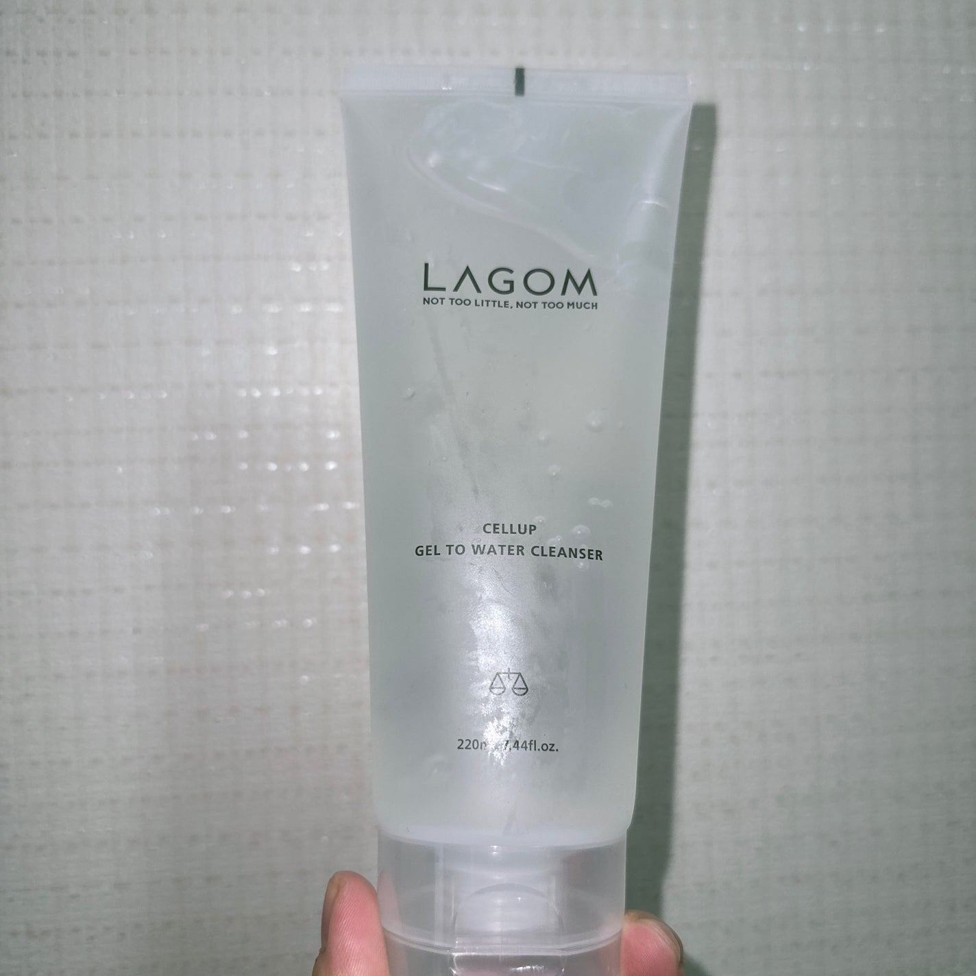ラゴム ジェルトゥウォーター クレンザー(朝用洗顔)/LAGOM /その他洗顔料を使ったクチコミ(1枚目)