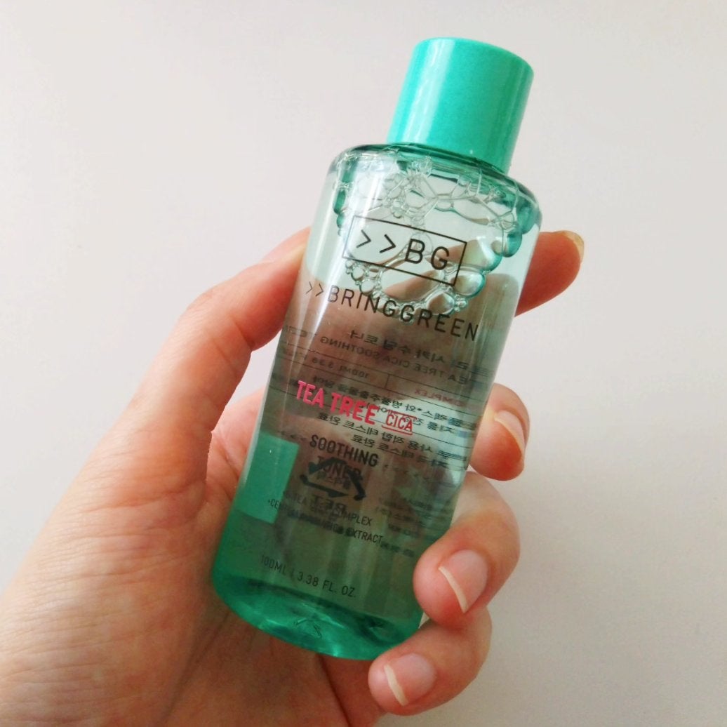 ティーツリーシカスージングトナー/BRING GREEN/化粧水を使ったクチコミ(9枚目)