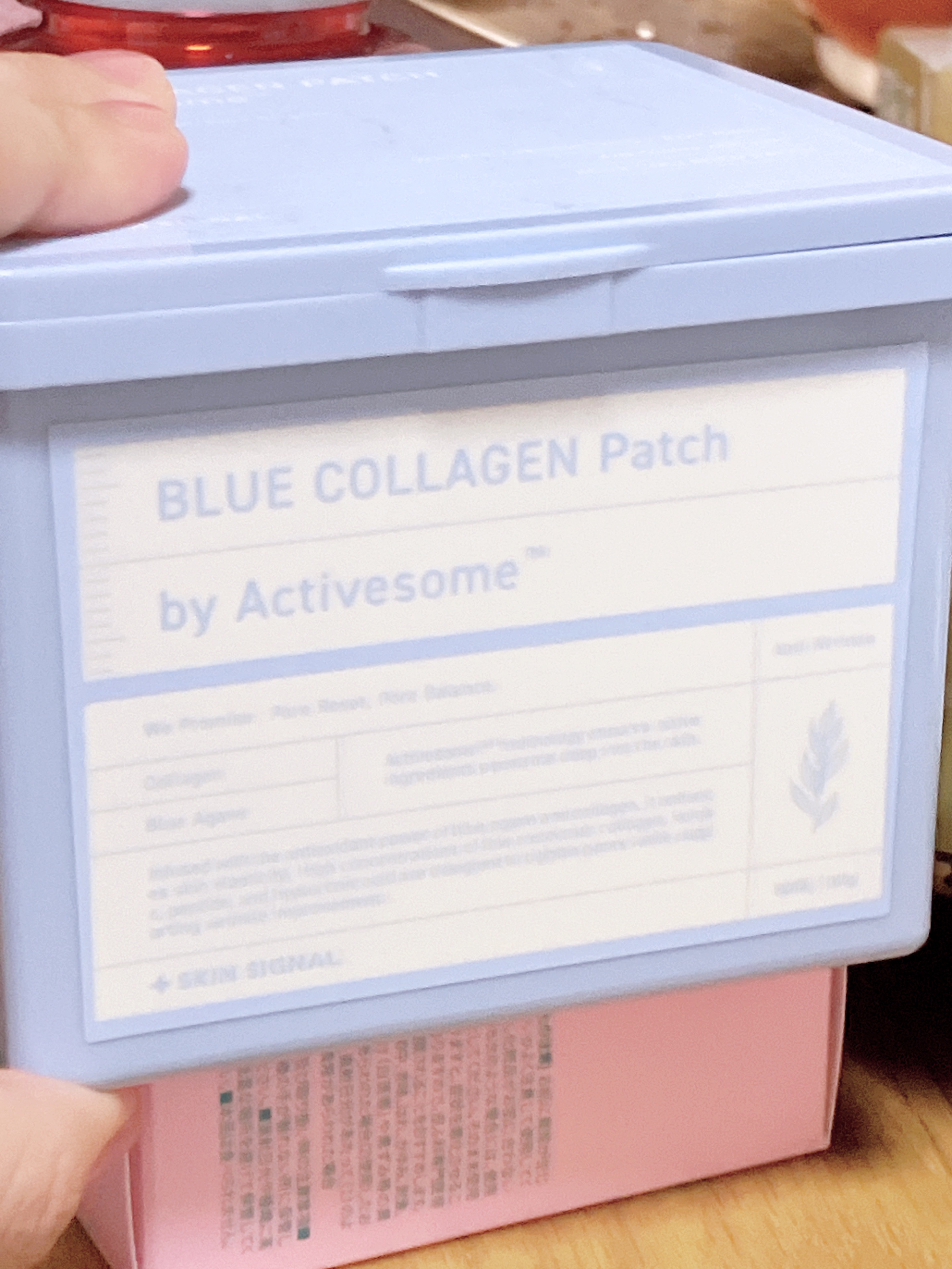 ブルーコラーゲンパッチ/SKIN SIGNAL/シートマスク・パックを使ったクチコミ（1枚目）
