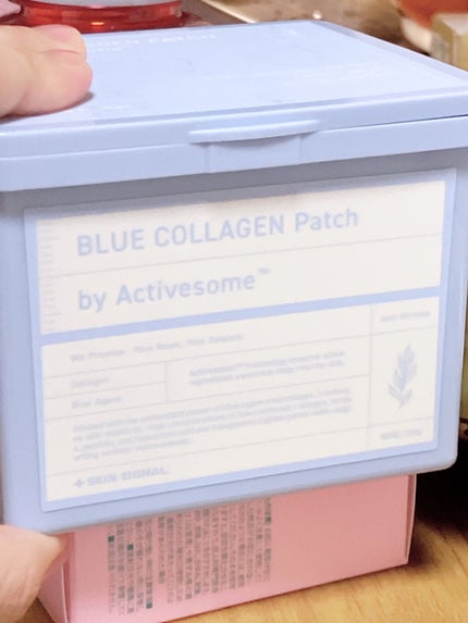 ブルーコラーゲンパッチ/SKIN SIGNAL/シートマスク・パックを使ったクチコミ(1枚目)