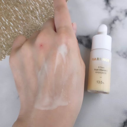 8デイズピュアビタミンCアンプル/VARI:HOPE/美容液を使ったクチコミ(5枚目)