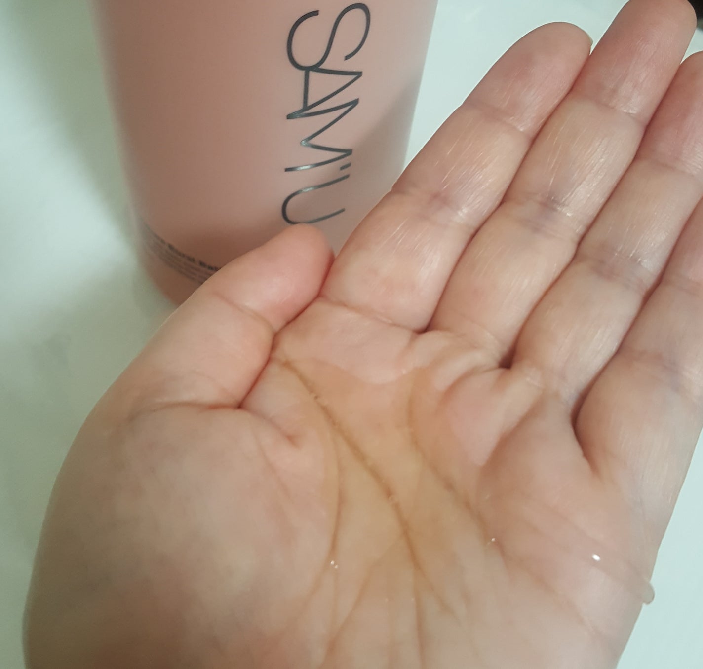 PHセンシティブクレンジングカッサバー/SAM'U/その他洗顔料を使ったクチコミ(6枚目)