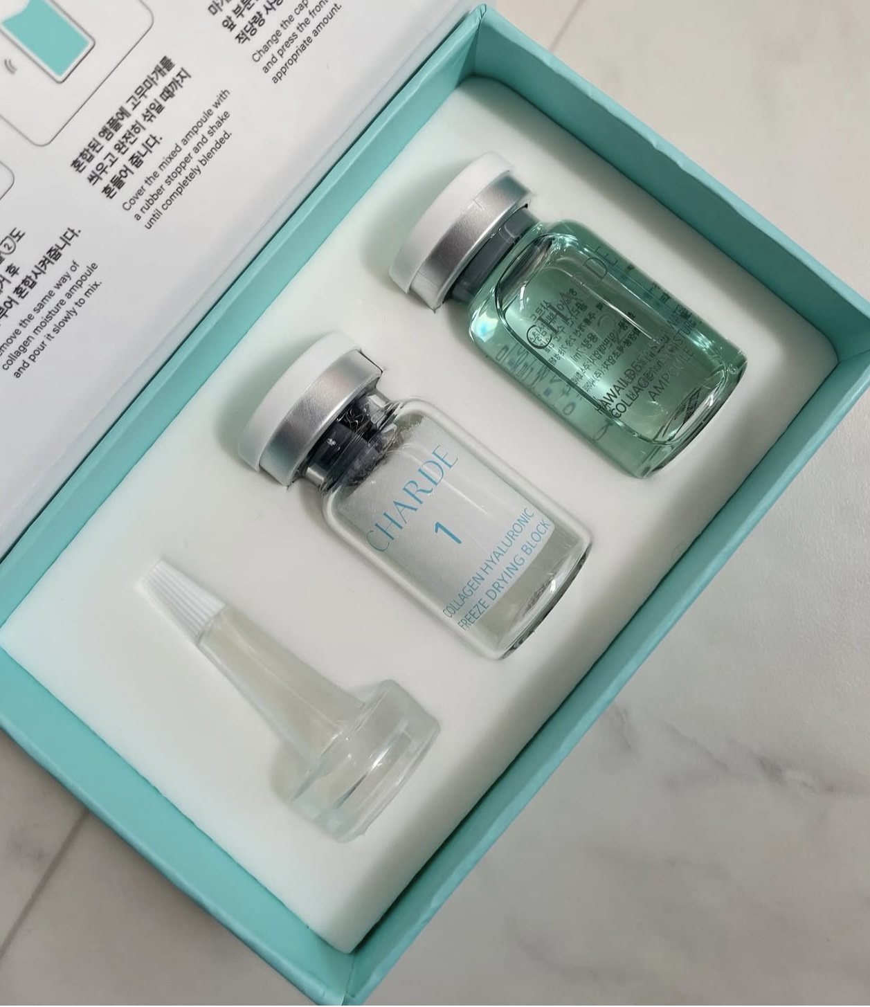 クラウドアンプル 1week キット/CHARDE/美容液を使ったクチコミ（1枚目）