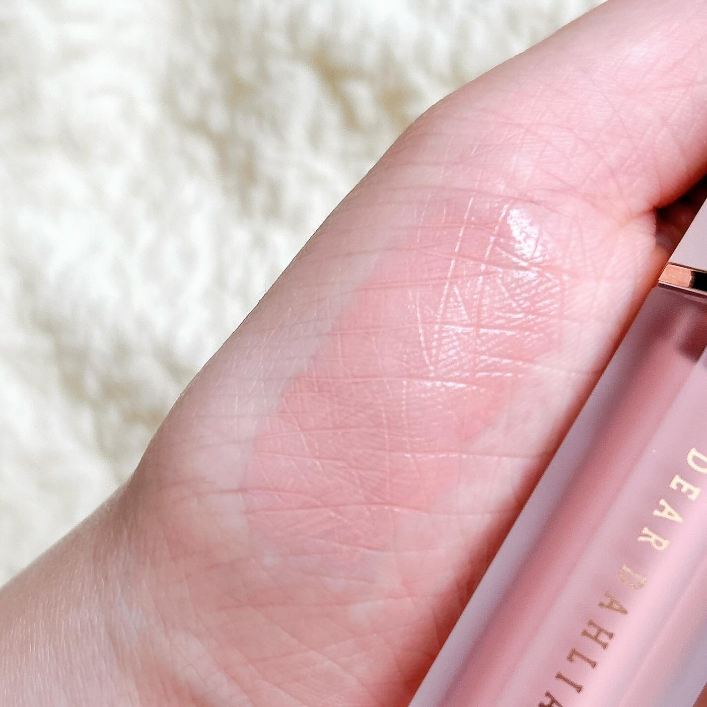 ペタルドロップリキッドブラッシャー/DEAR DAHLIA/リキッドチークを使ったクチコミ(5枚目)