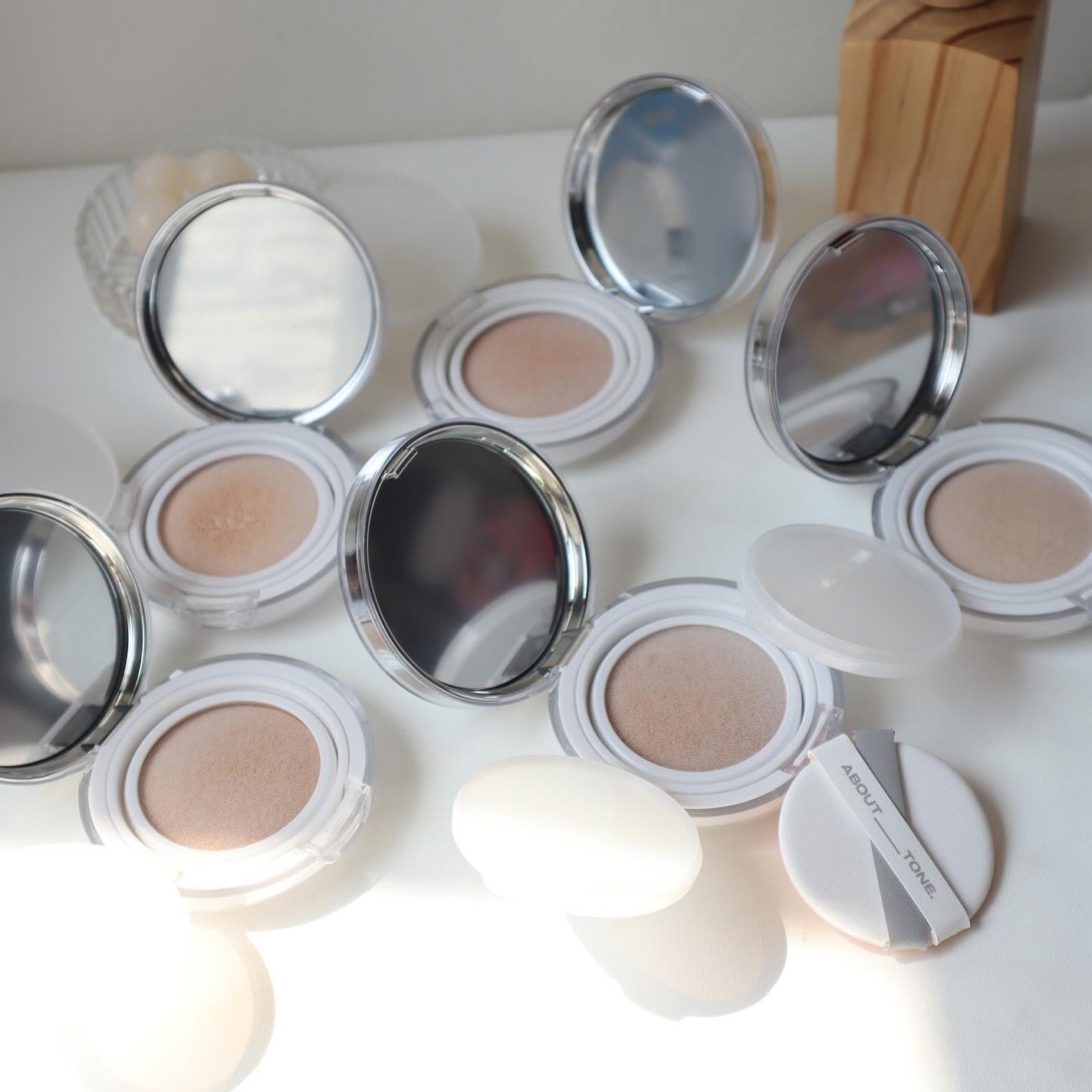 スキンレイヤーフィットクッション/ABOUT TONE/クッションファンデーションを使ったクチコミ(5枚目)