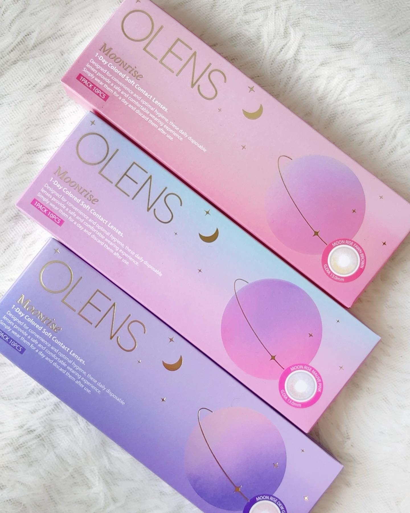 Moonrise 1day/OLENS/ワンデー（１DAY）カラコンを使ったクチコミ（1枚目）