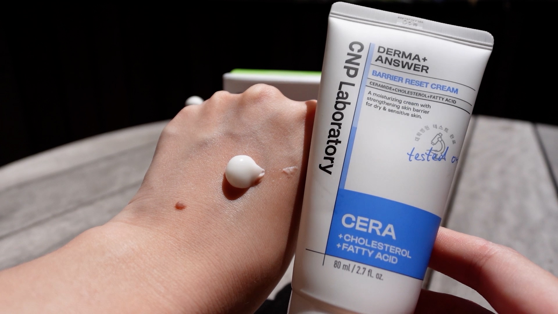 ダーマアンサーバリアリセットクリーム/CNP Laboratory/フェイスクリームを使ったクチコミ（3枚目）