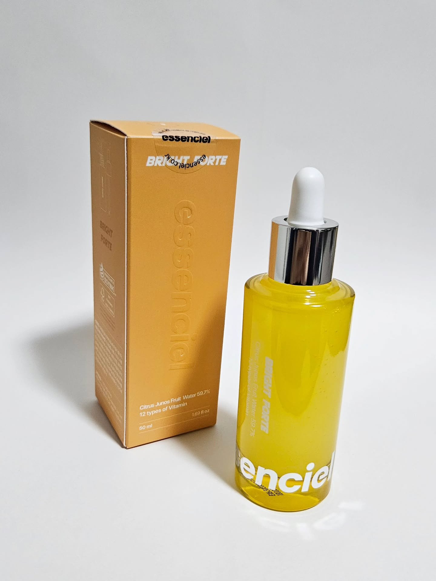 Bright Forte Ampoule/essenciel/美容液を使ったクチコミ（3枚目）