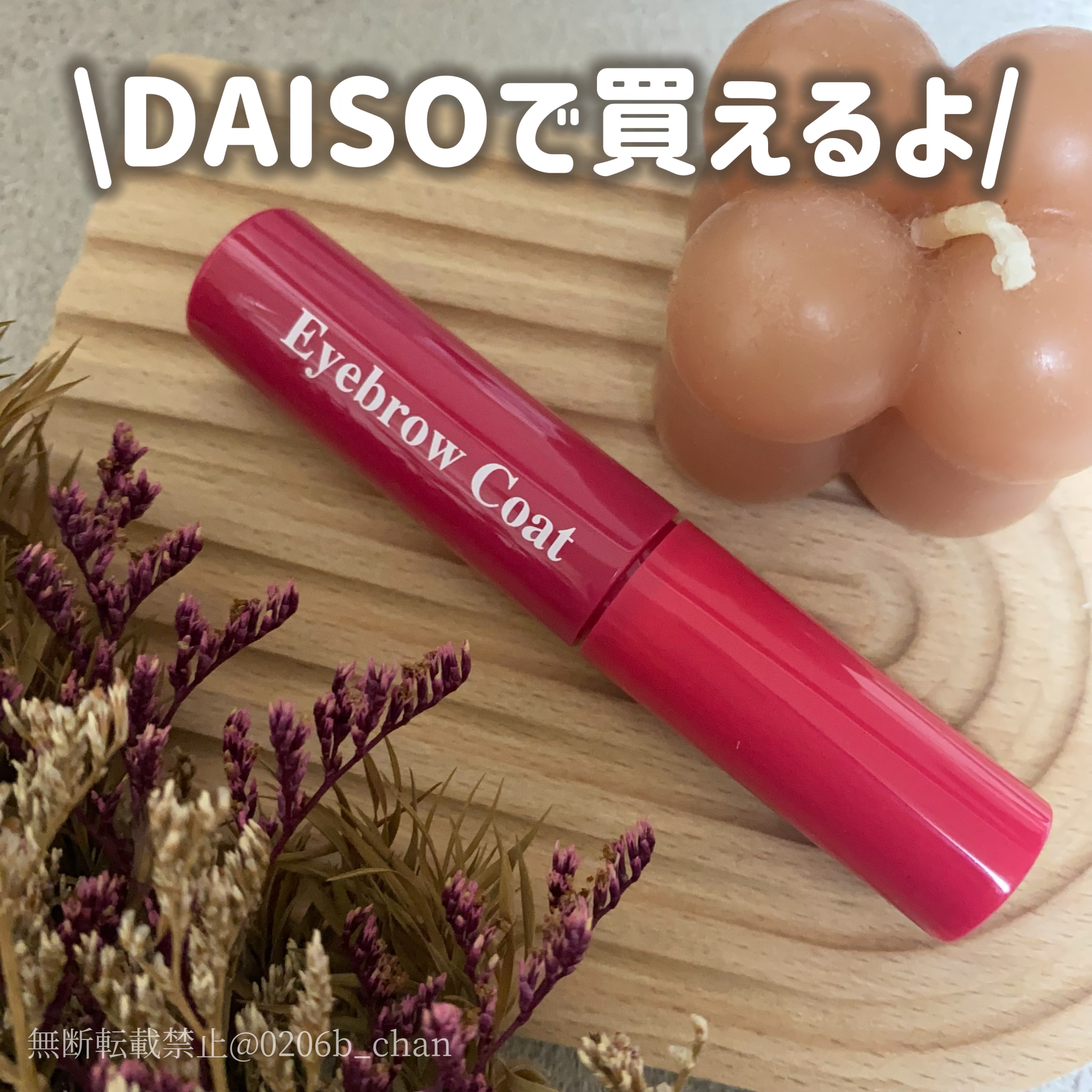 アイブロウコートDA/DAISO/アイブロウコートを使ったクチコミ（2枚目）
