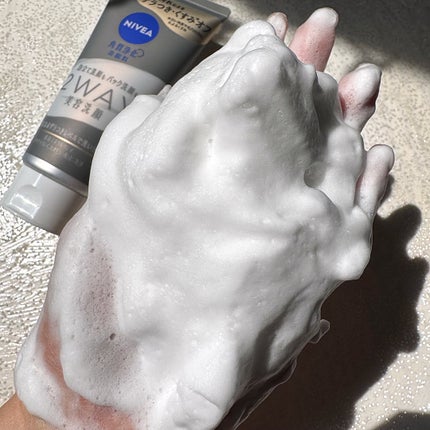 ニベア2WAY美容洗顔/ニベア/洗顔フォームを使ったクチコミ(4枚目)