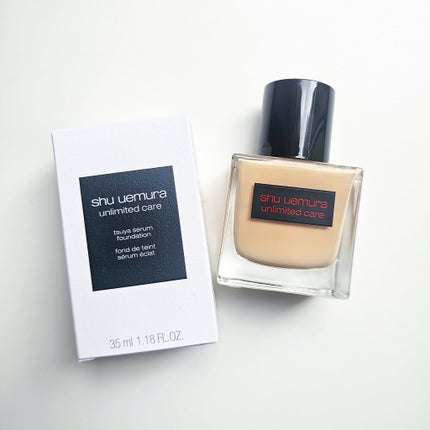 アンリミテッド ケア ツヤ セラム ファンデーション/shu uemura/リキッドファンデーションを使ったクチコミ(4枚目)
