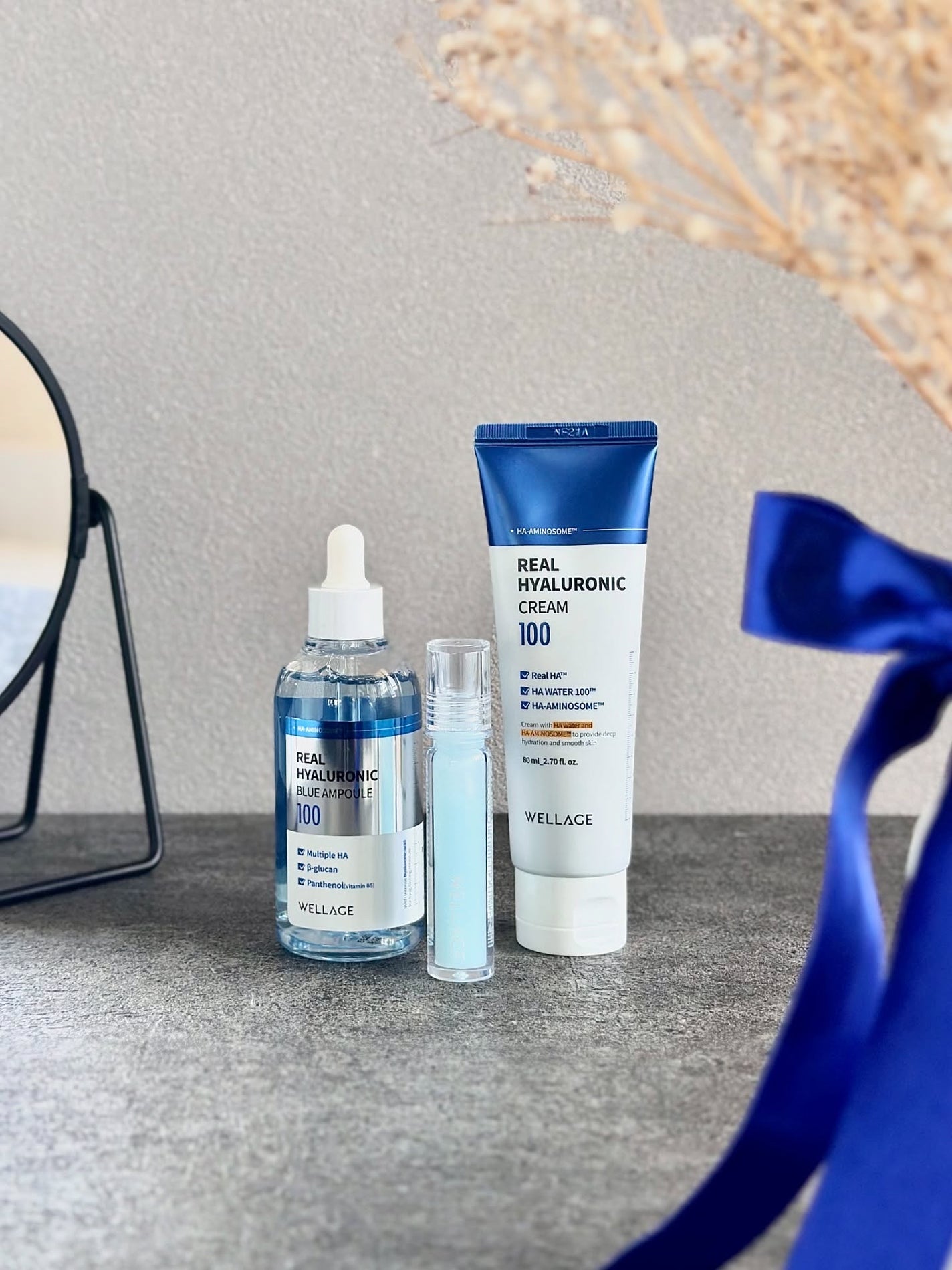 リアルヒアルロニックブルーアンプル 100/Wellage/美容液を使ったクチコミ(1枚目)