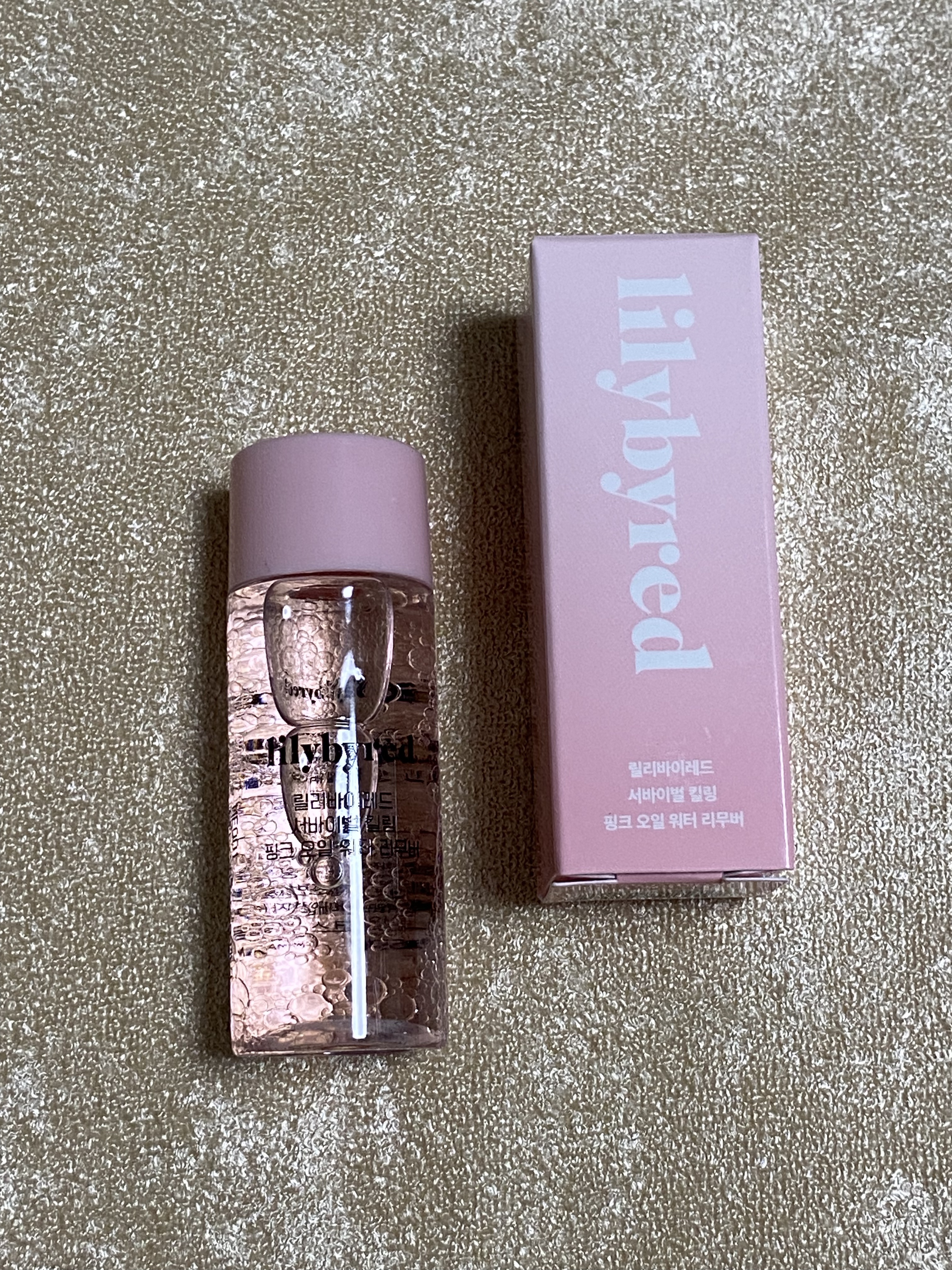 lilybyred TINT REMOVER MINIのクチコミ「lilybyred TINT REMOVER MINI

・qoo10メガ割にてlilybyr.....」（1枚目）